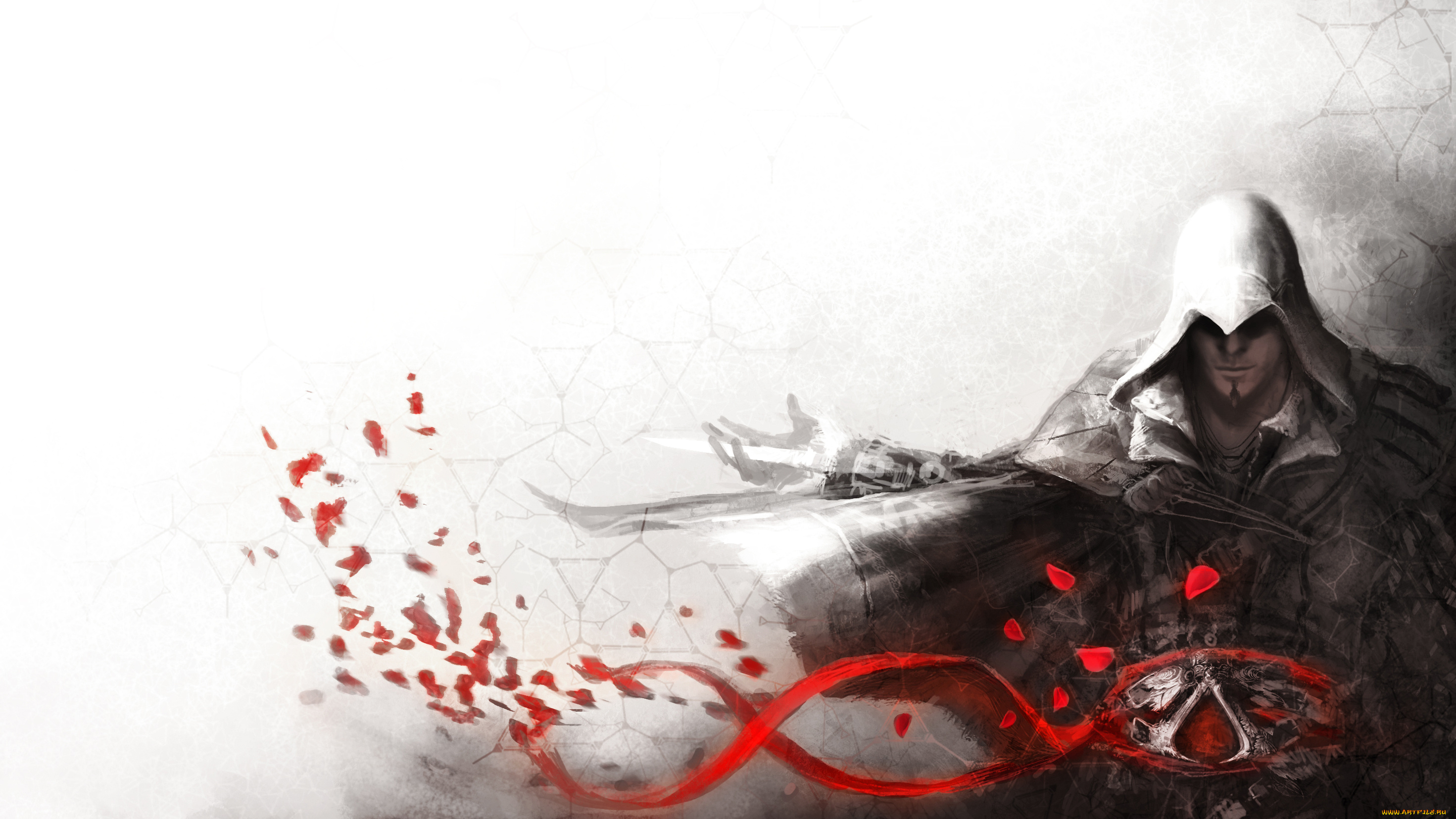 видео, игры, assassin`s, creed, ii, ассасин, assassins, creed, 2, арт, клинок, игра