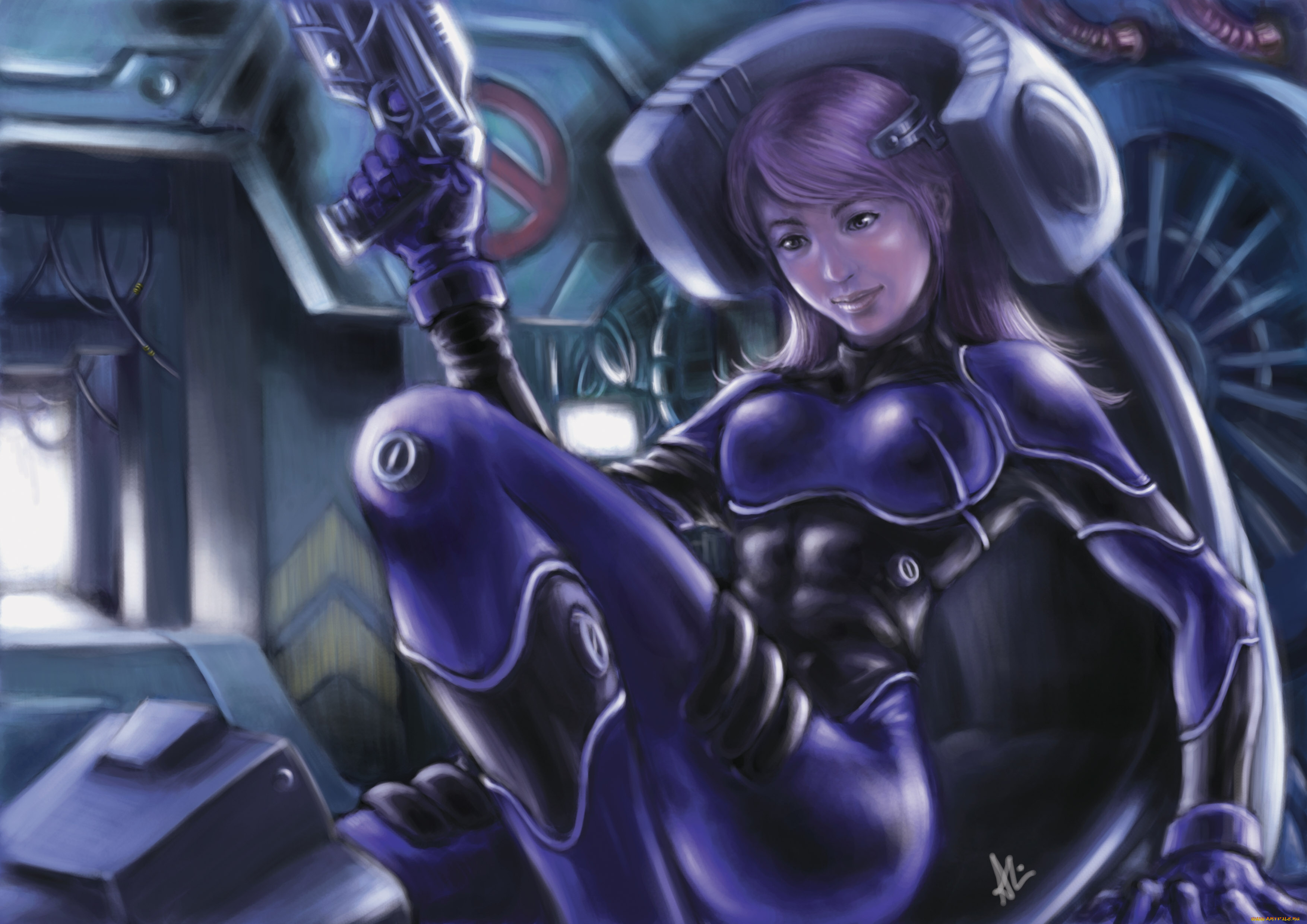 фэнтези, девушки, оружие, азиатка, девушка