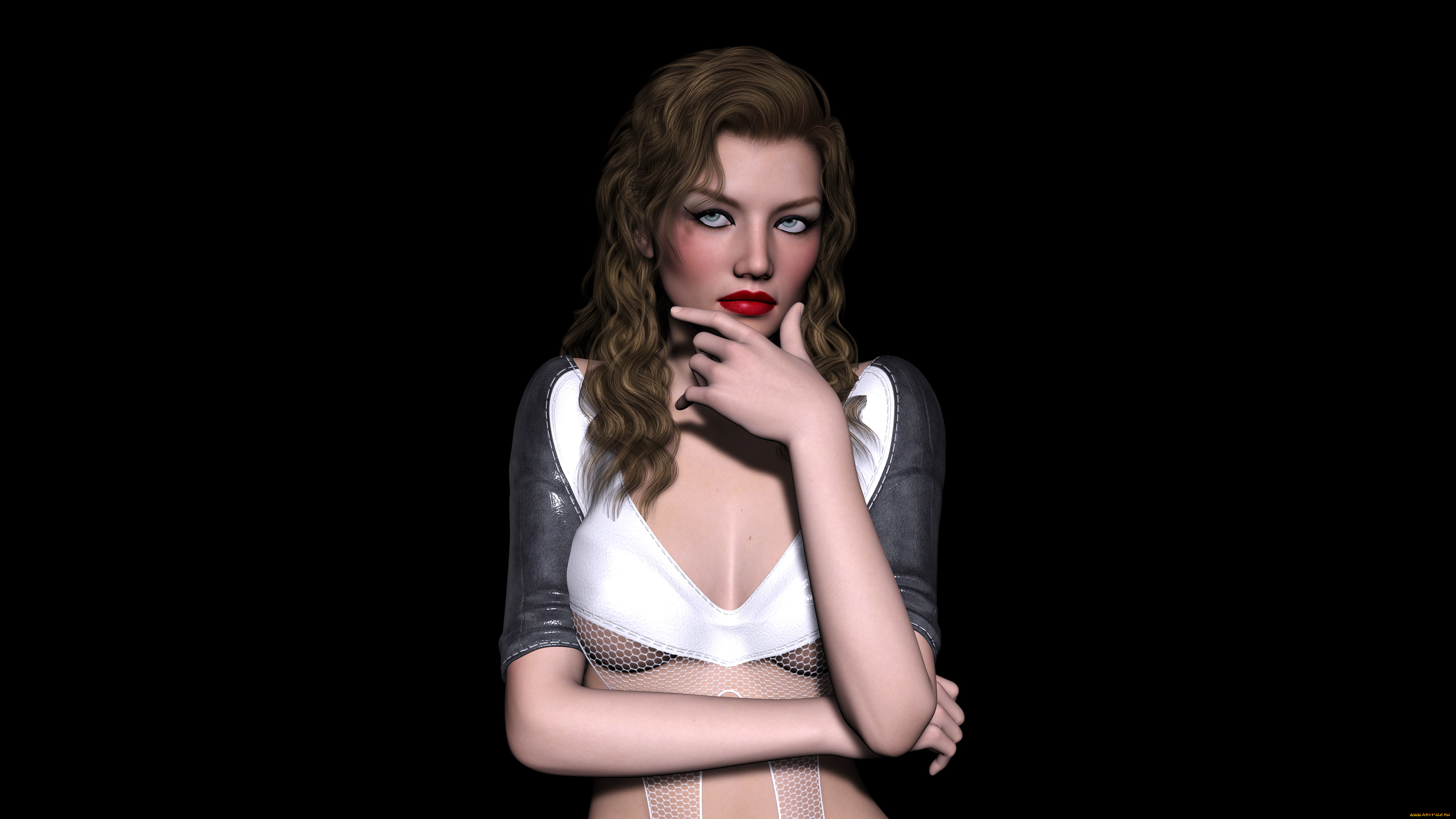 irina, 3д, графика, people, , люди, девушка, фон, взгляд