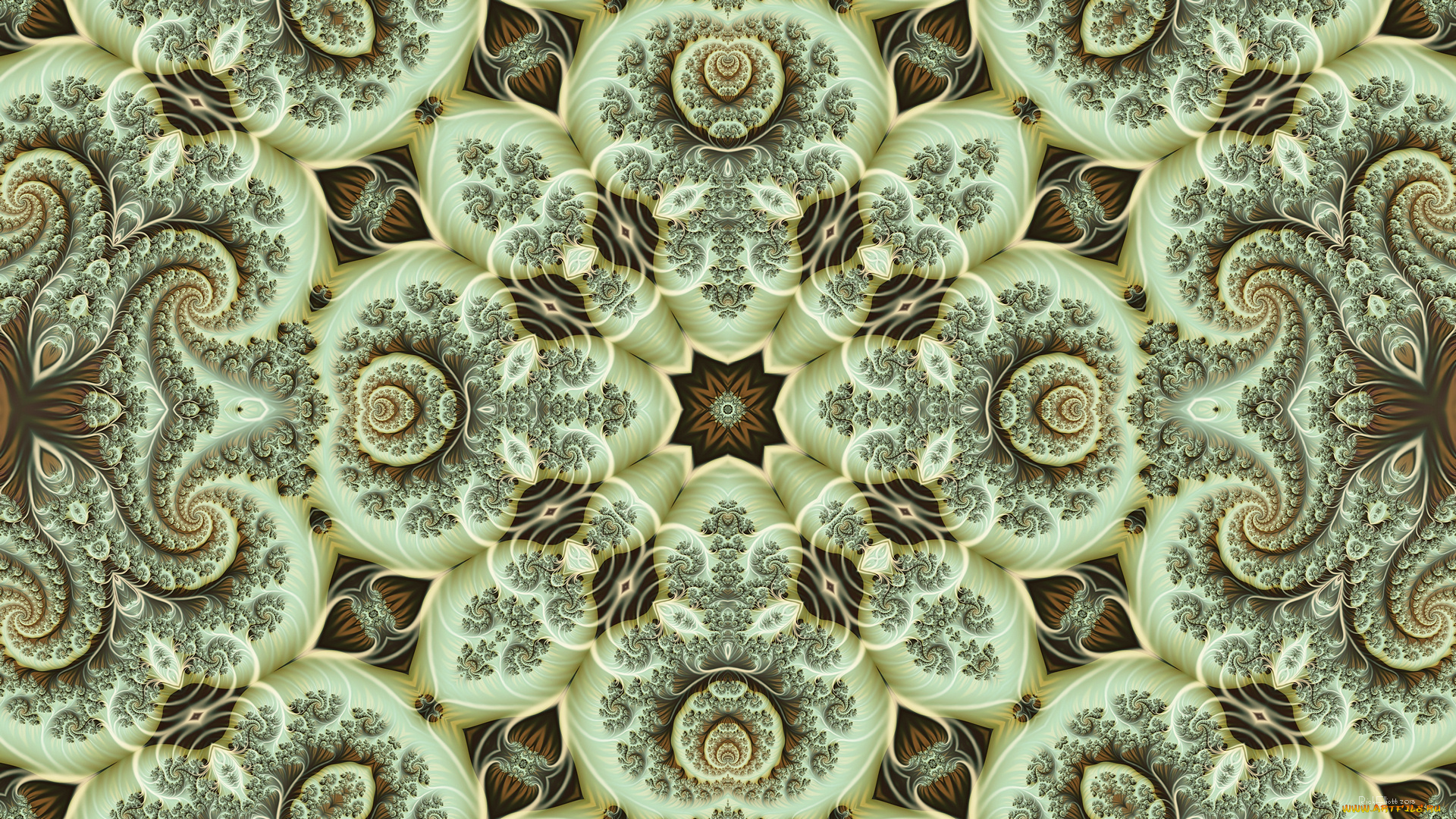 3д, графика, фракталы, , fractal, цвета, фон, узор