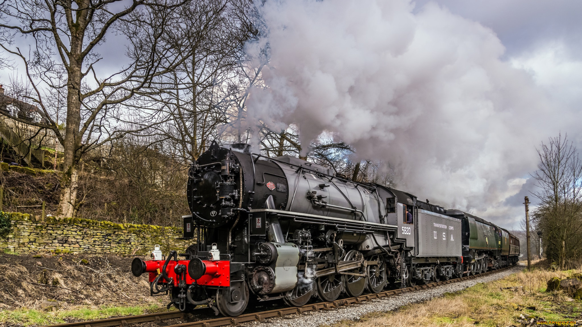 техника, паровозы, паровоз, рельсы, дорога, железная