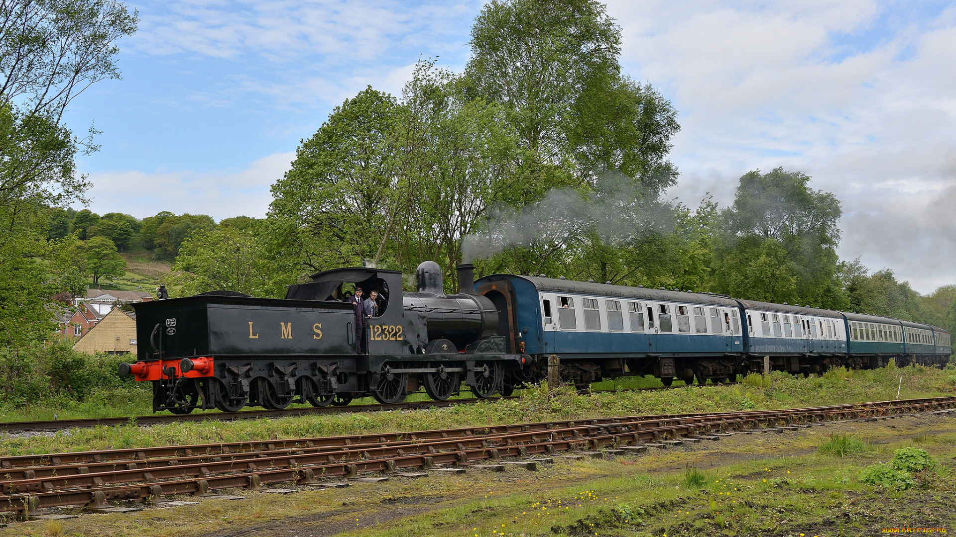 техника, паровозы, рельсы, дорога, железная, паровоз