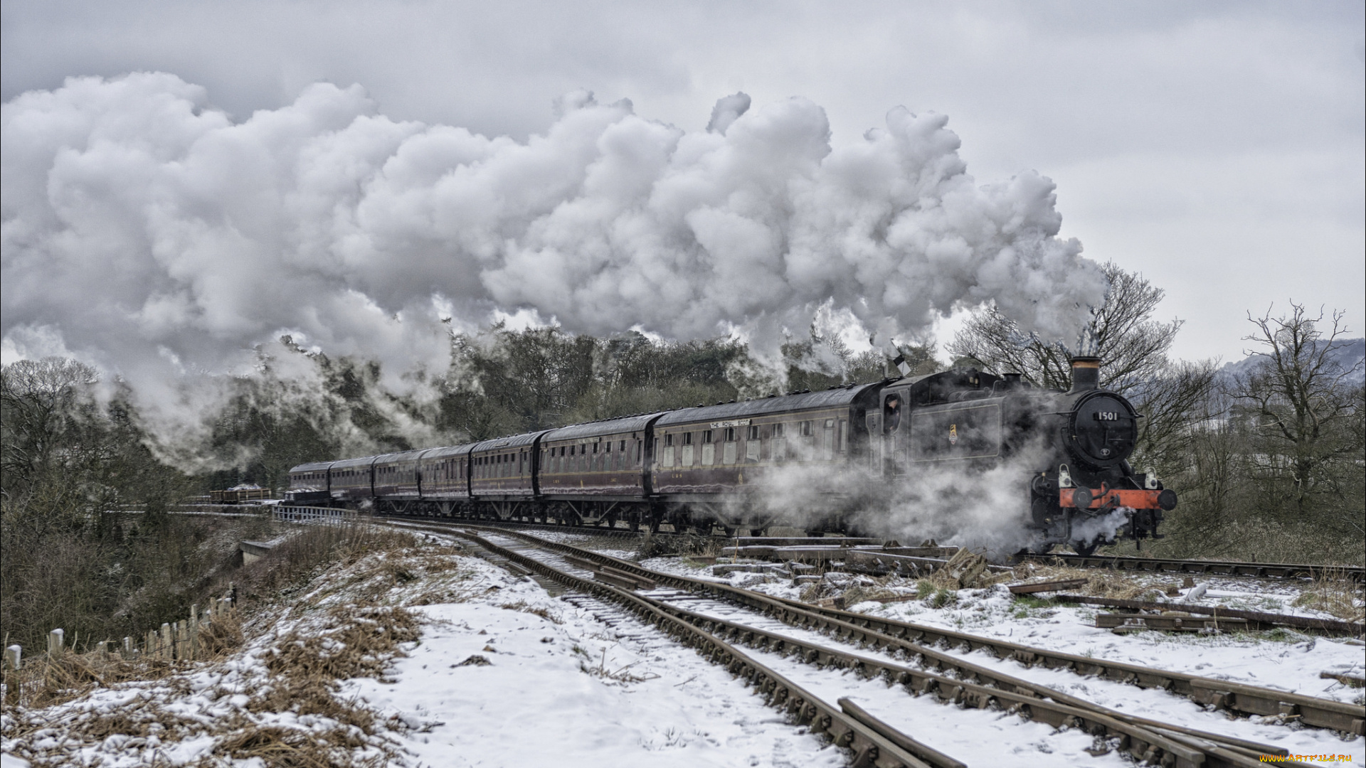 техника, паровозы, рельсы, дорога, железная, паровоз