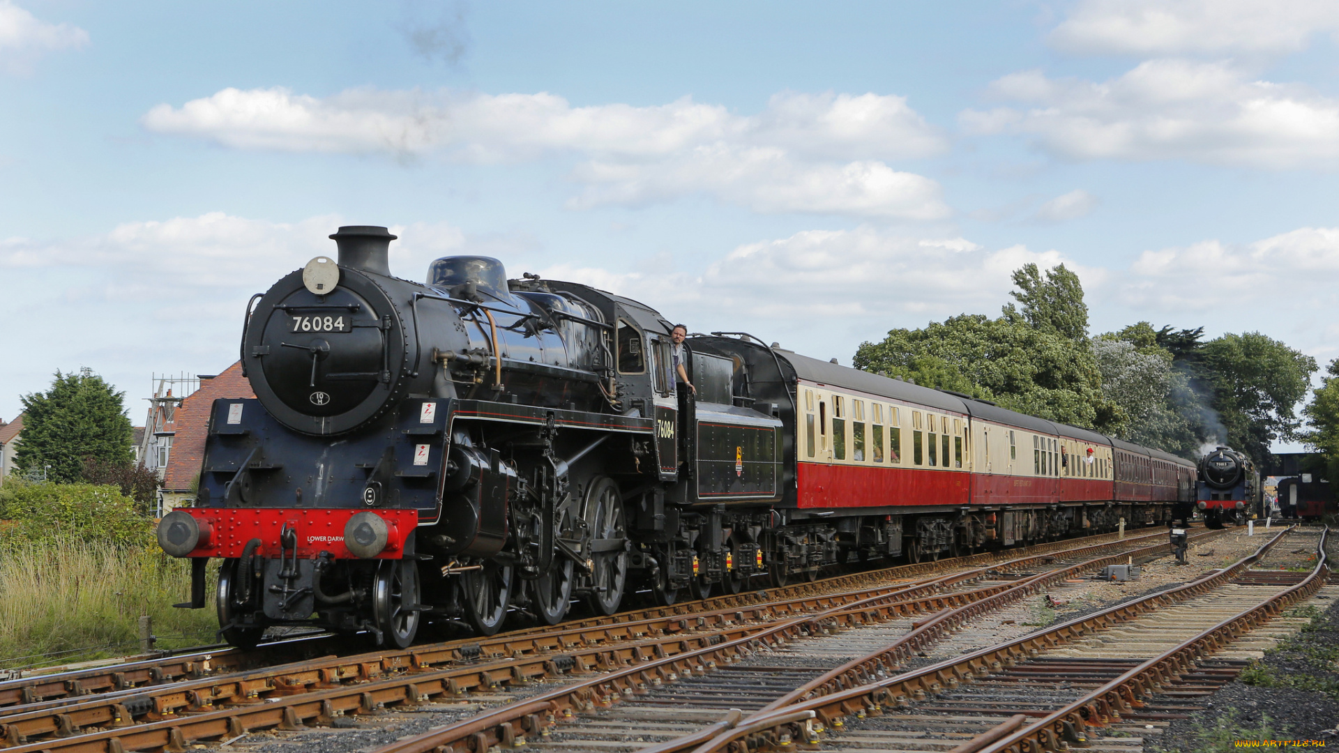 техника, паровозы, рельсы, дорога, железная, паровоз