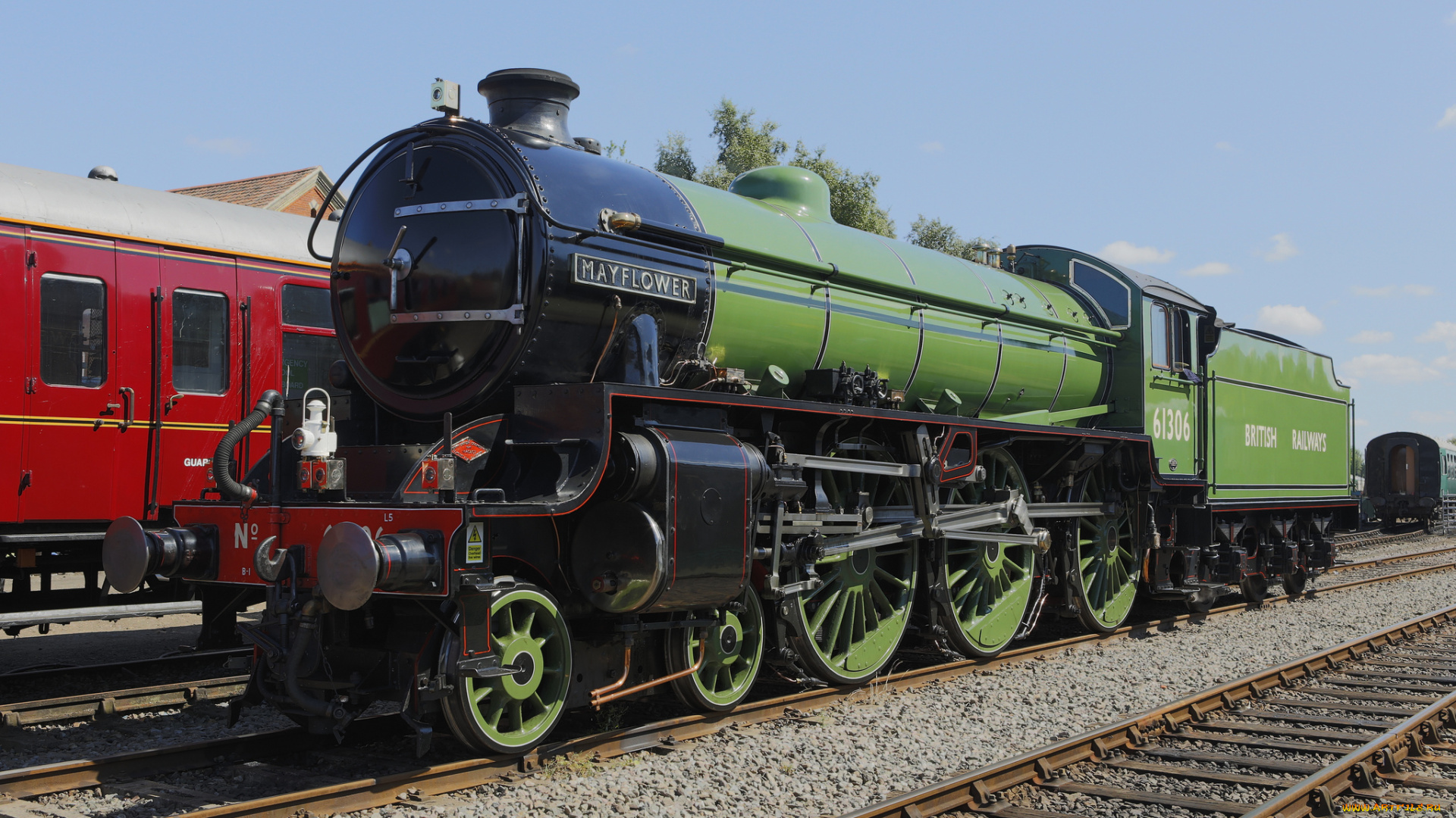 техника, паровозы, рельсы, дорога, железная, паровоз