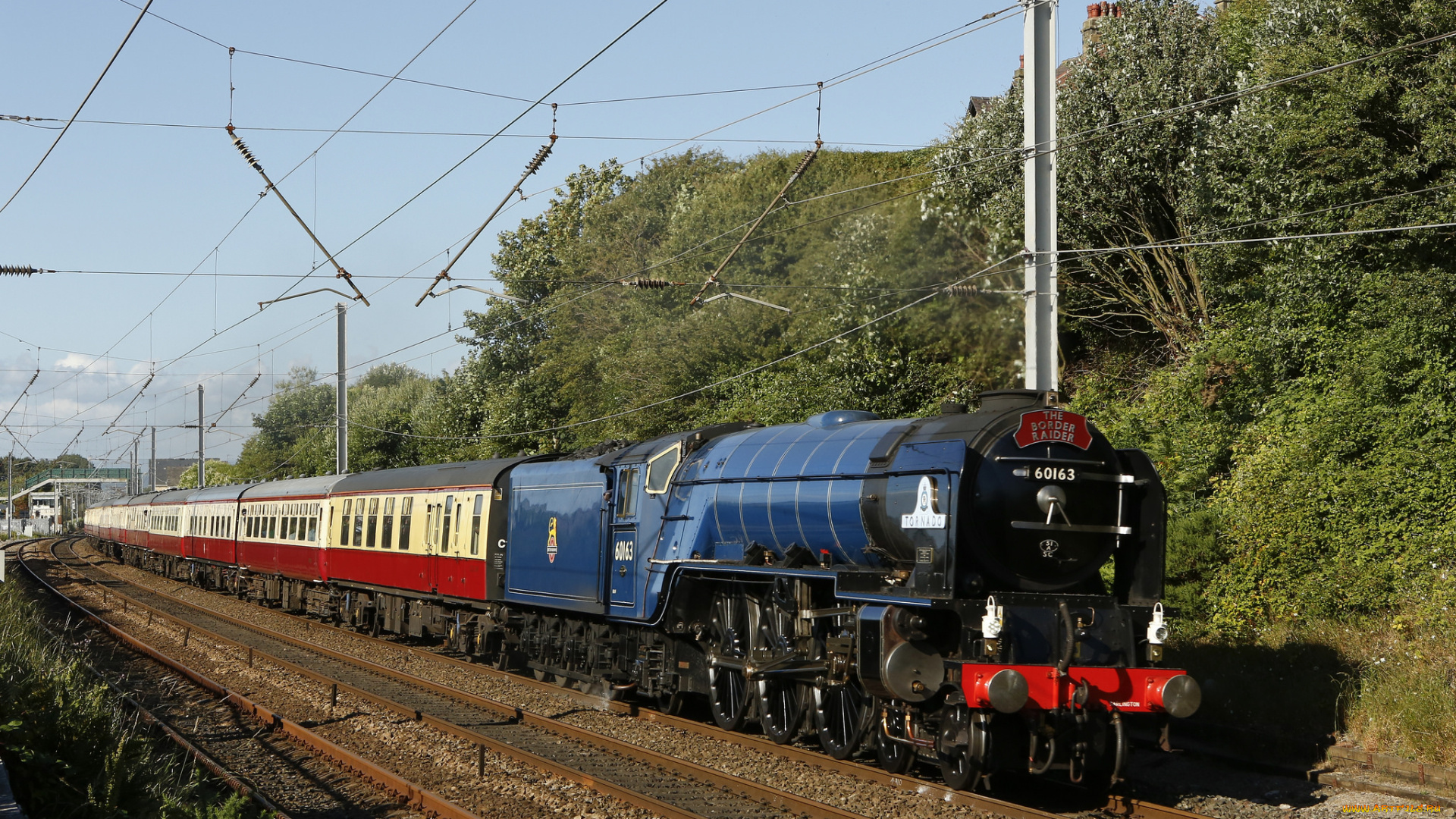 техника, паровозы, железная, дорога, рельсы, паровоз