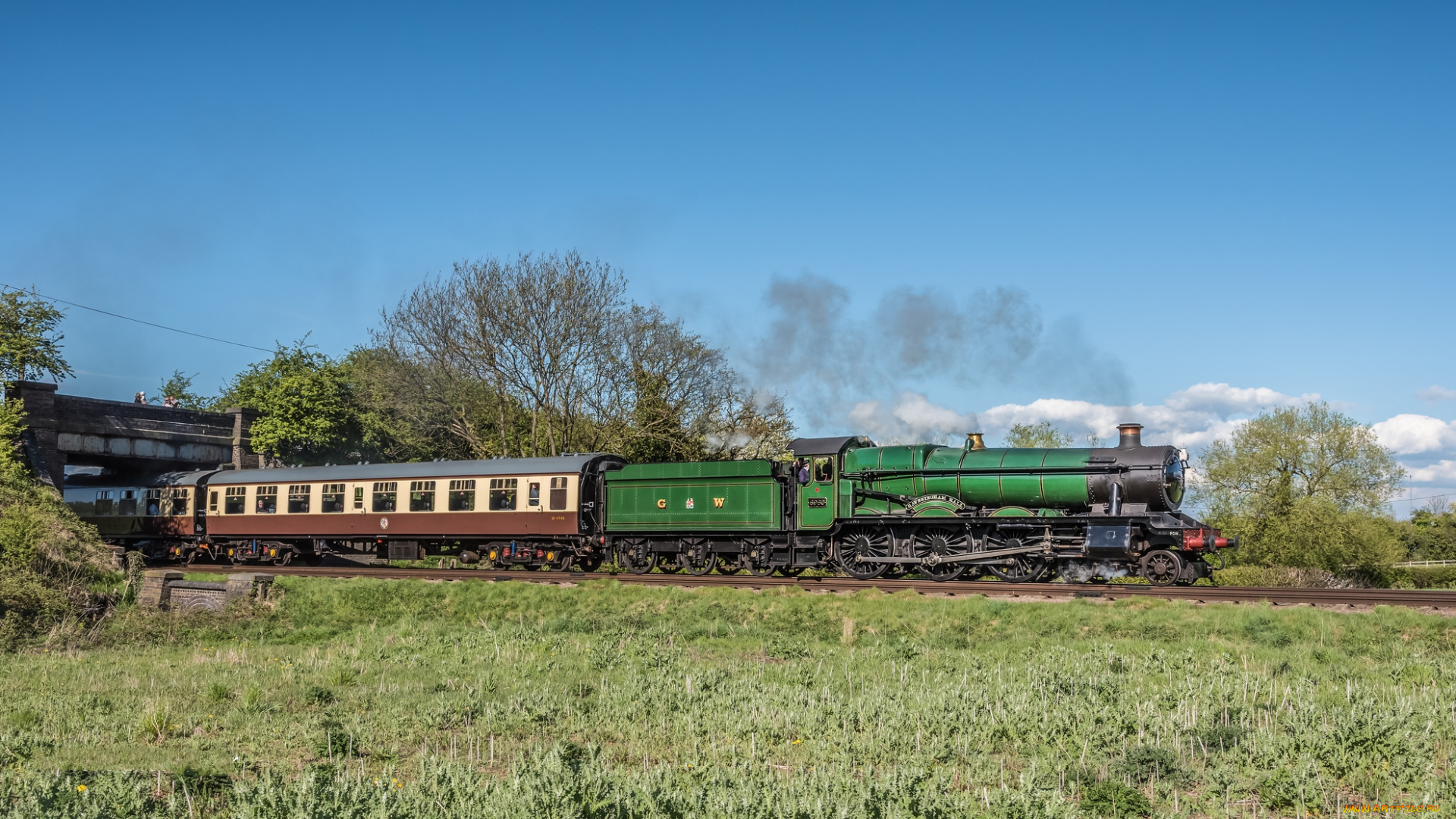 техника, паровозы, железная, паровоз, рельсы, дорога