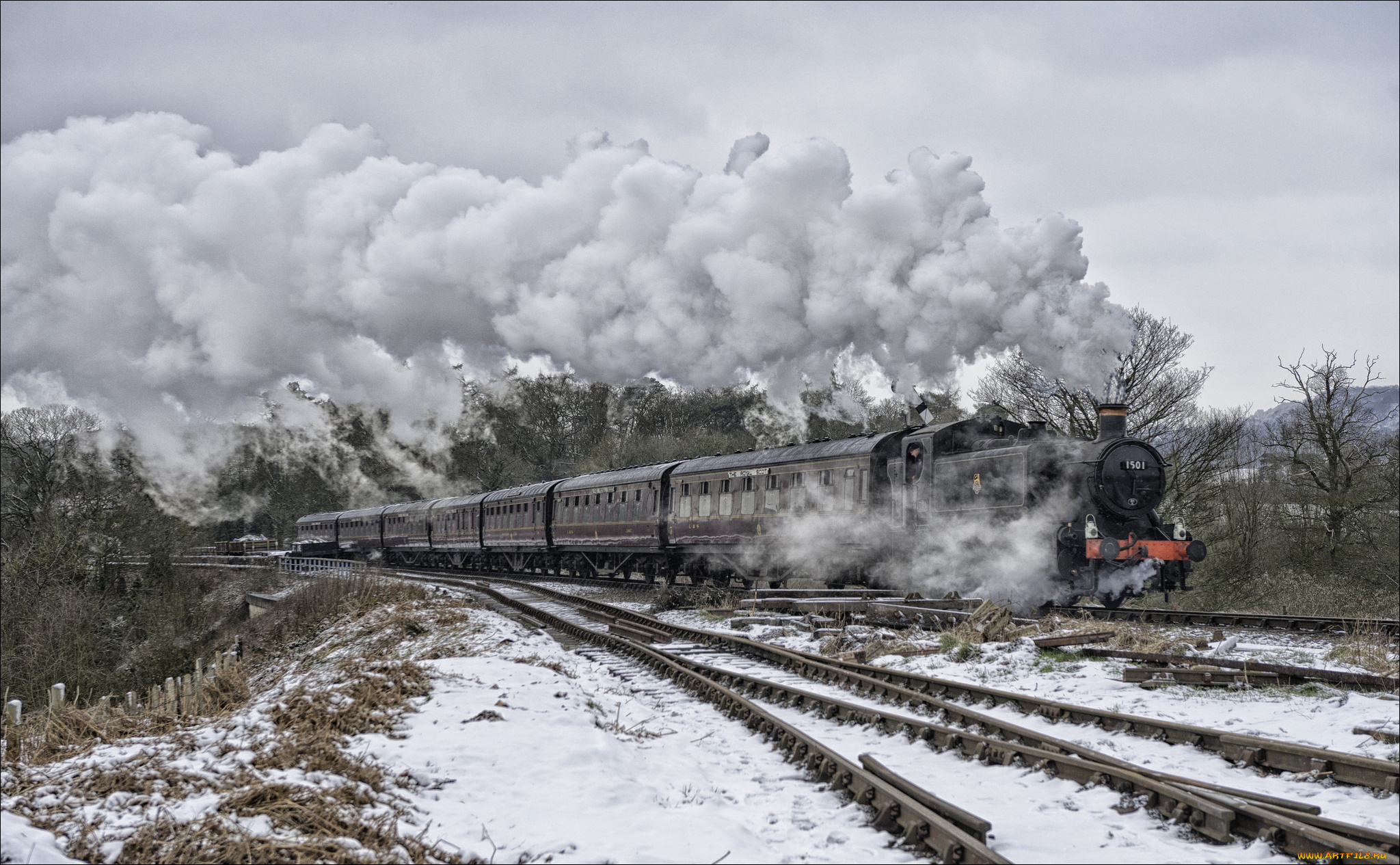 техника, паровозы, рельсы, дорога, железная, паровоз