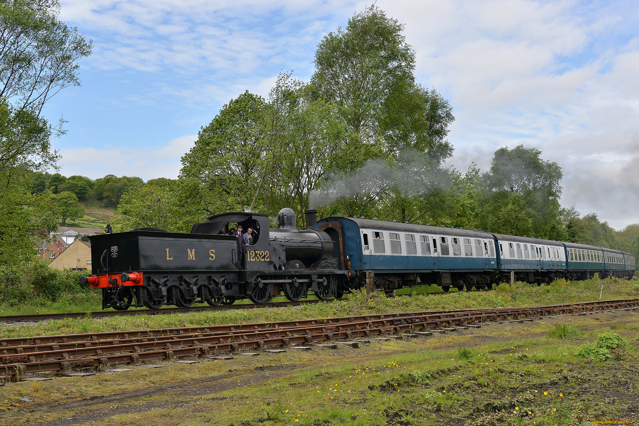 техника, паровозы, рельсы, дорога, железная, паровоз