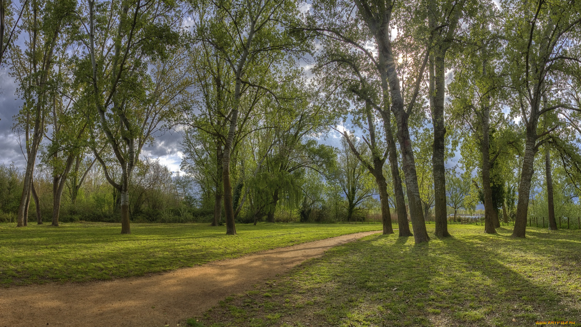 природа, дороги, тракт