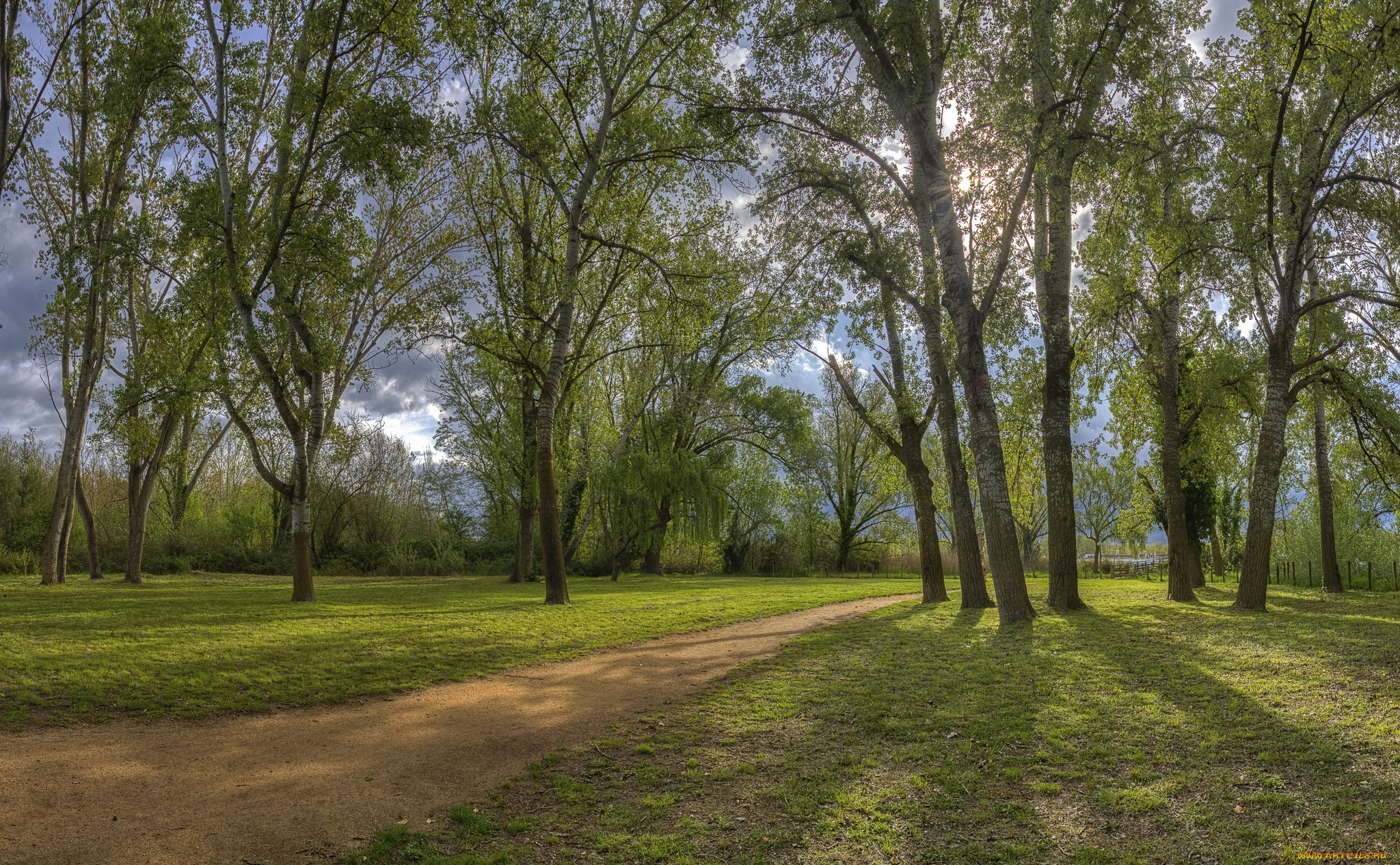 природа, дороги, тракт