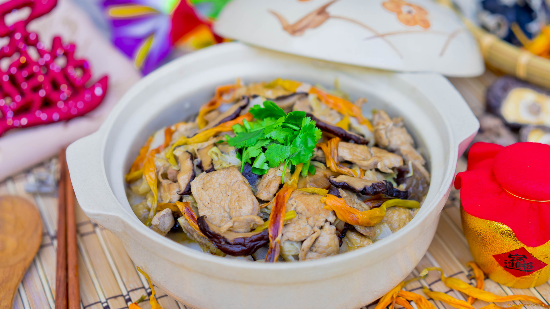 еда, мясные, блюда, мясо, гарнир