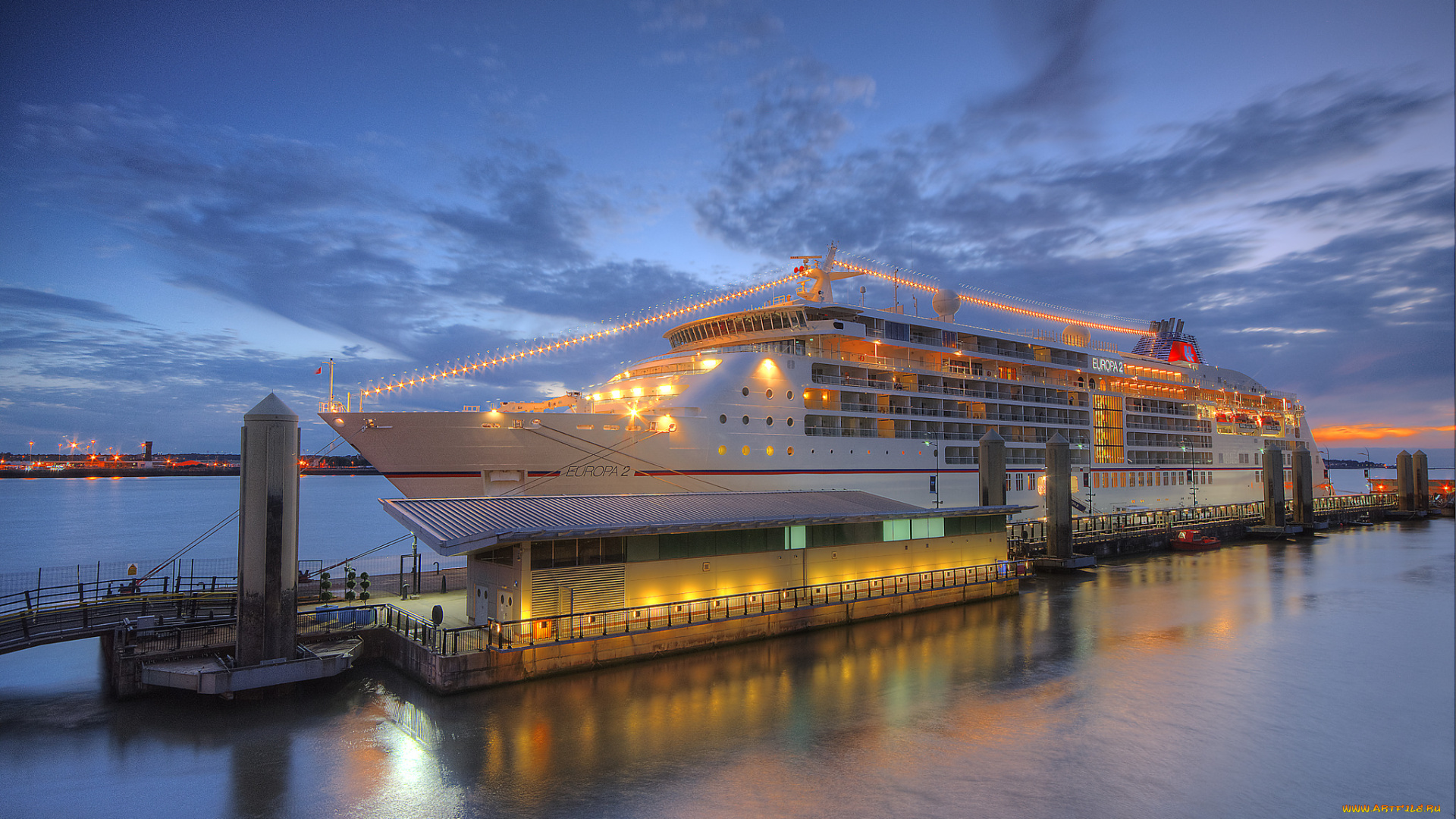 europa, 2, in, liverpool, корабли, лайнеры, лайнер, круиз