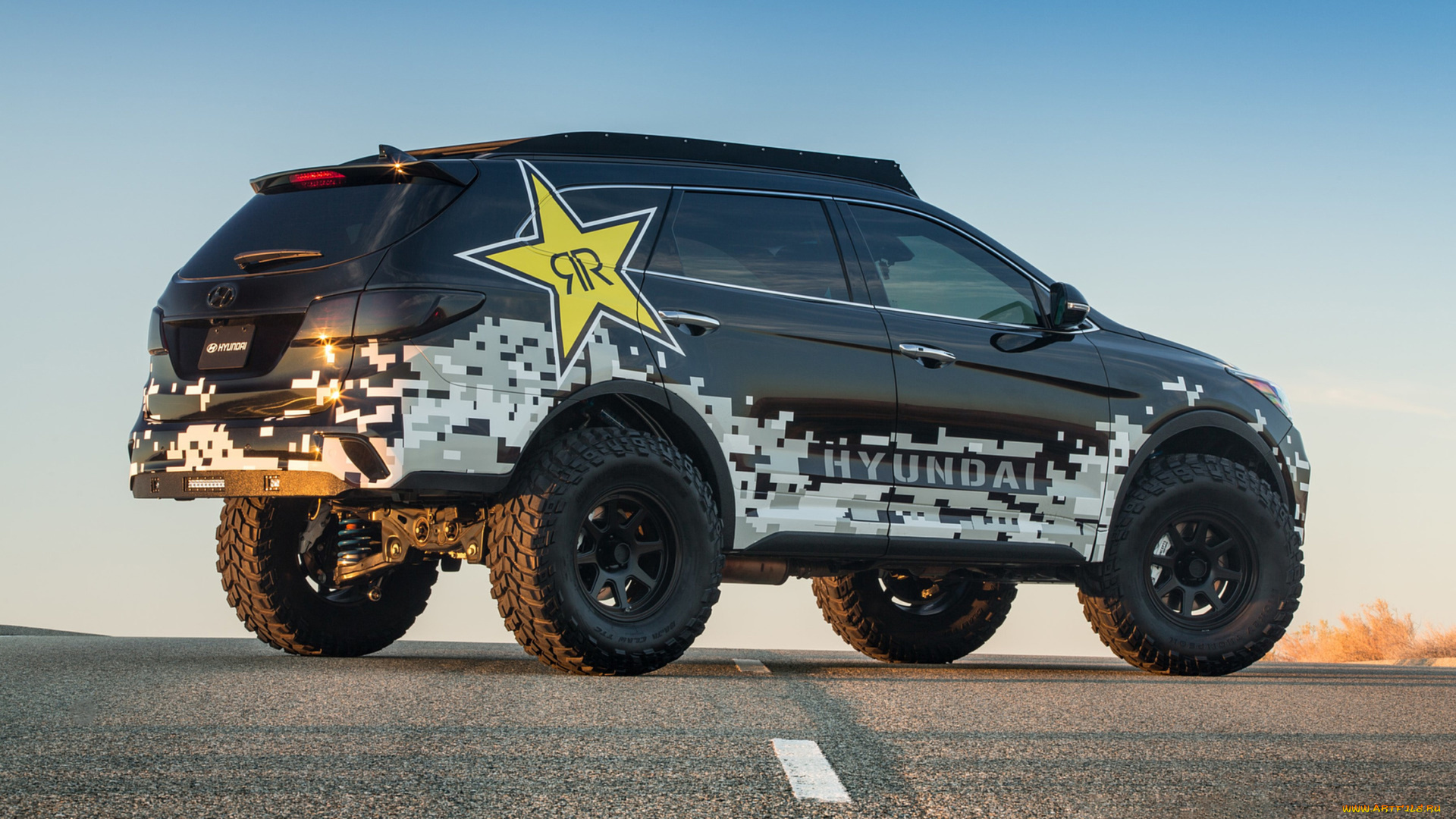 hyundai, rockstar, santa-fe, concept, 2016, автомобили, hyundai, rockstar, 2016, concept, santa-fe