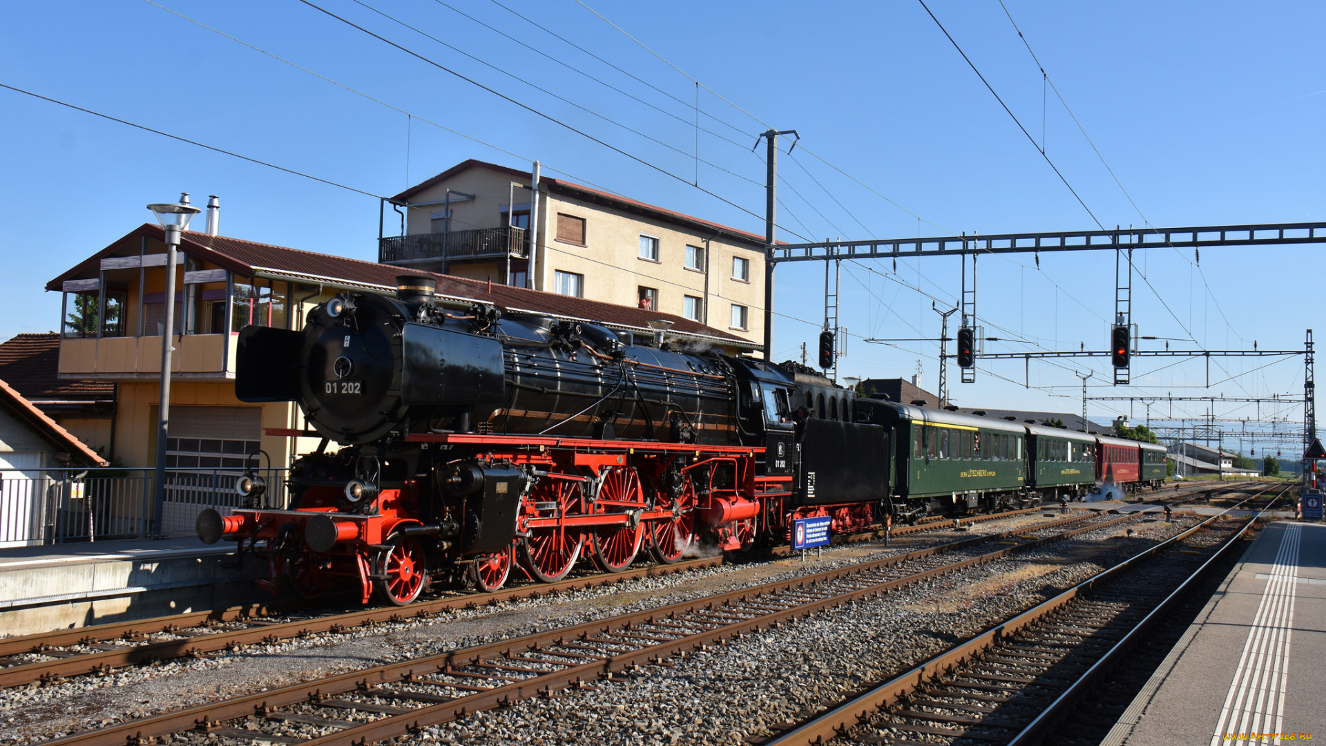 техника, паровозы, паровоз, рельсы