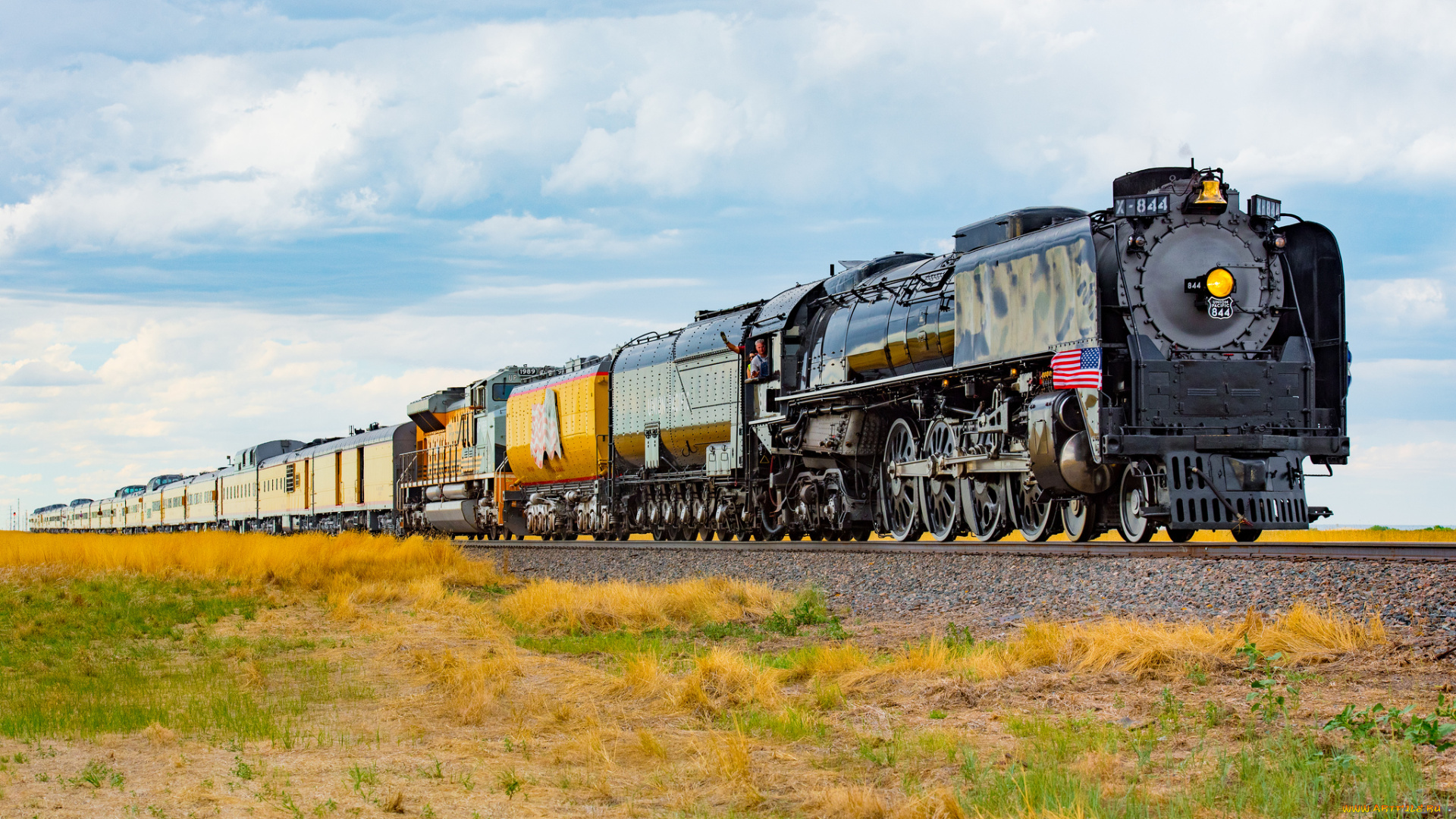 техника, паровозы, паровоз, рельсы