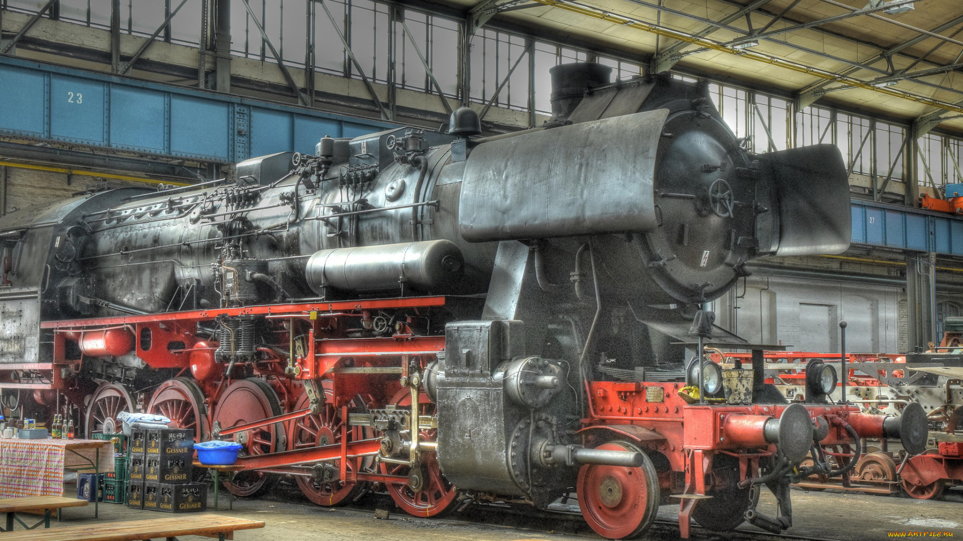 техника, паровозы, паровоз, рельсы