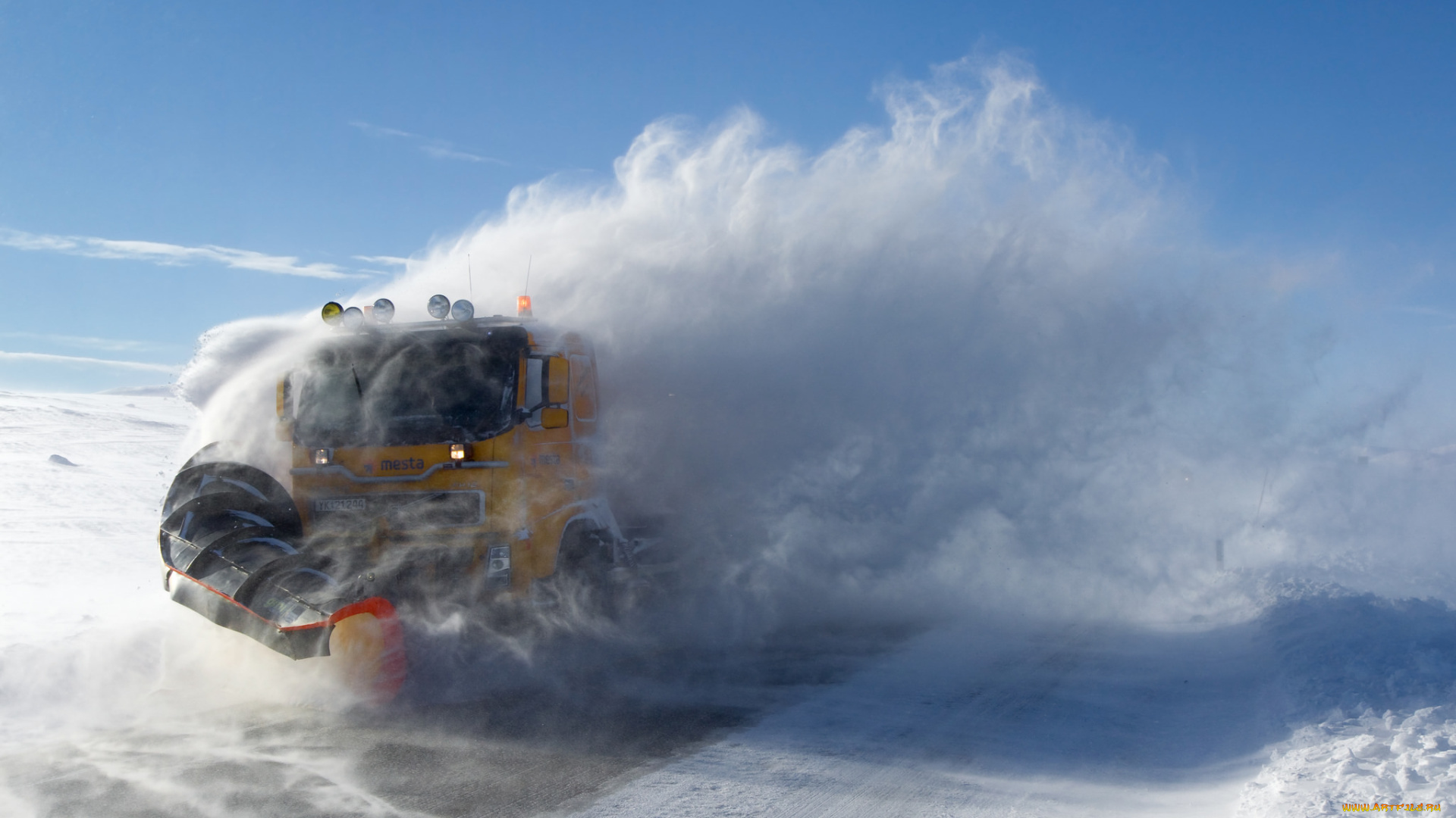 техника, снегоуборочная, техника, снег