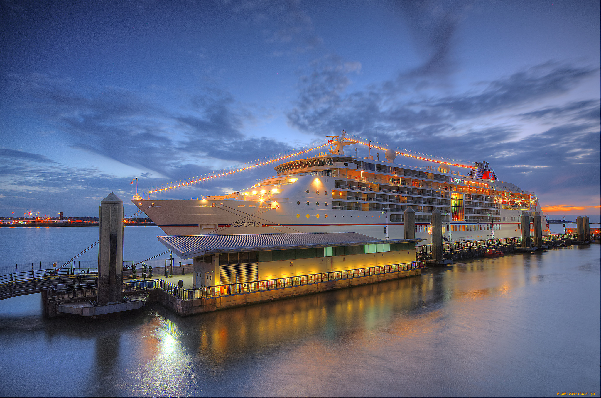 europa, 2, in, liverpool, корабли, лайнеры, лайнер, круиз