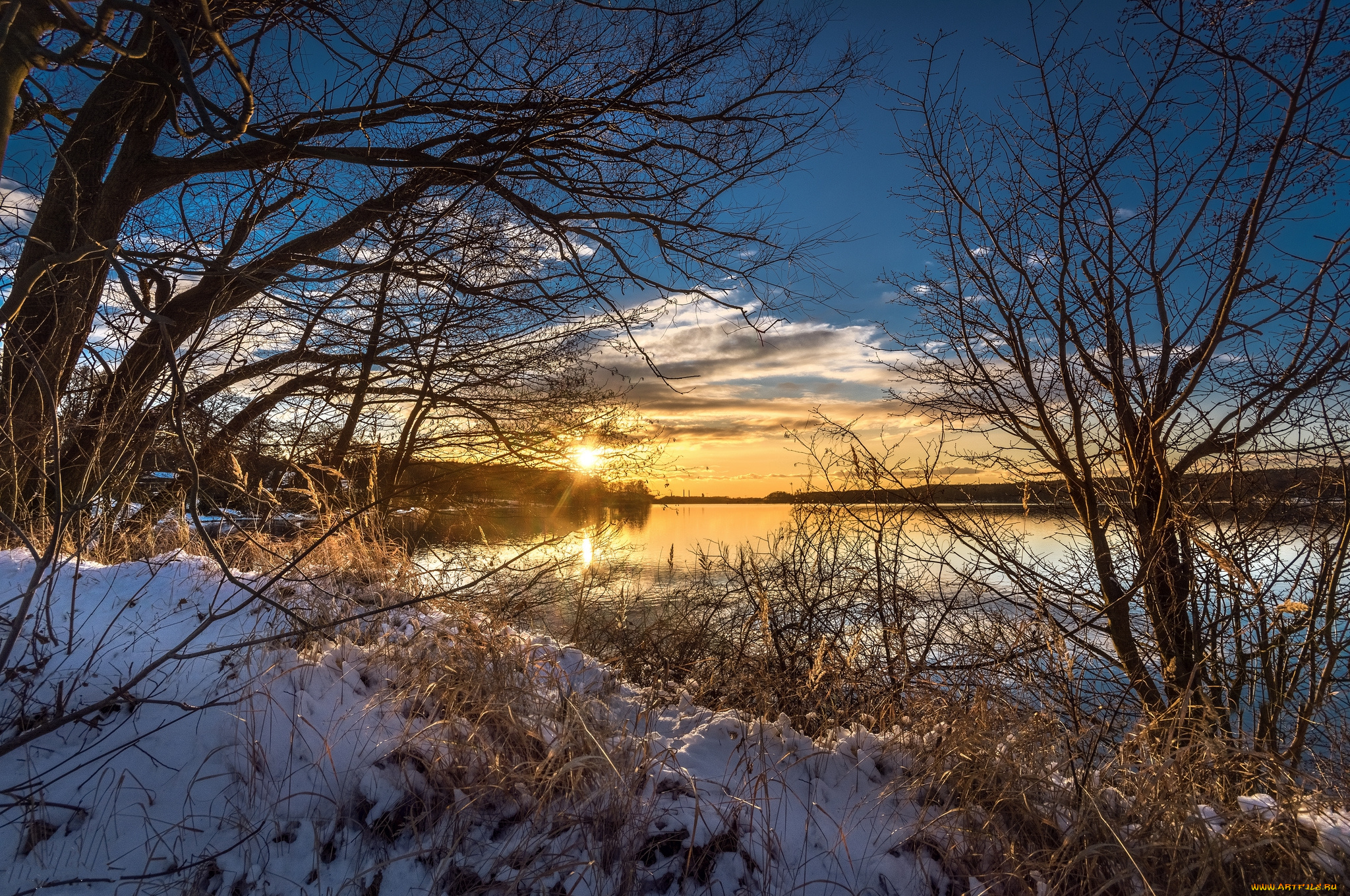 природа, реки, озера, простор