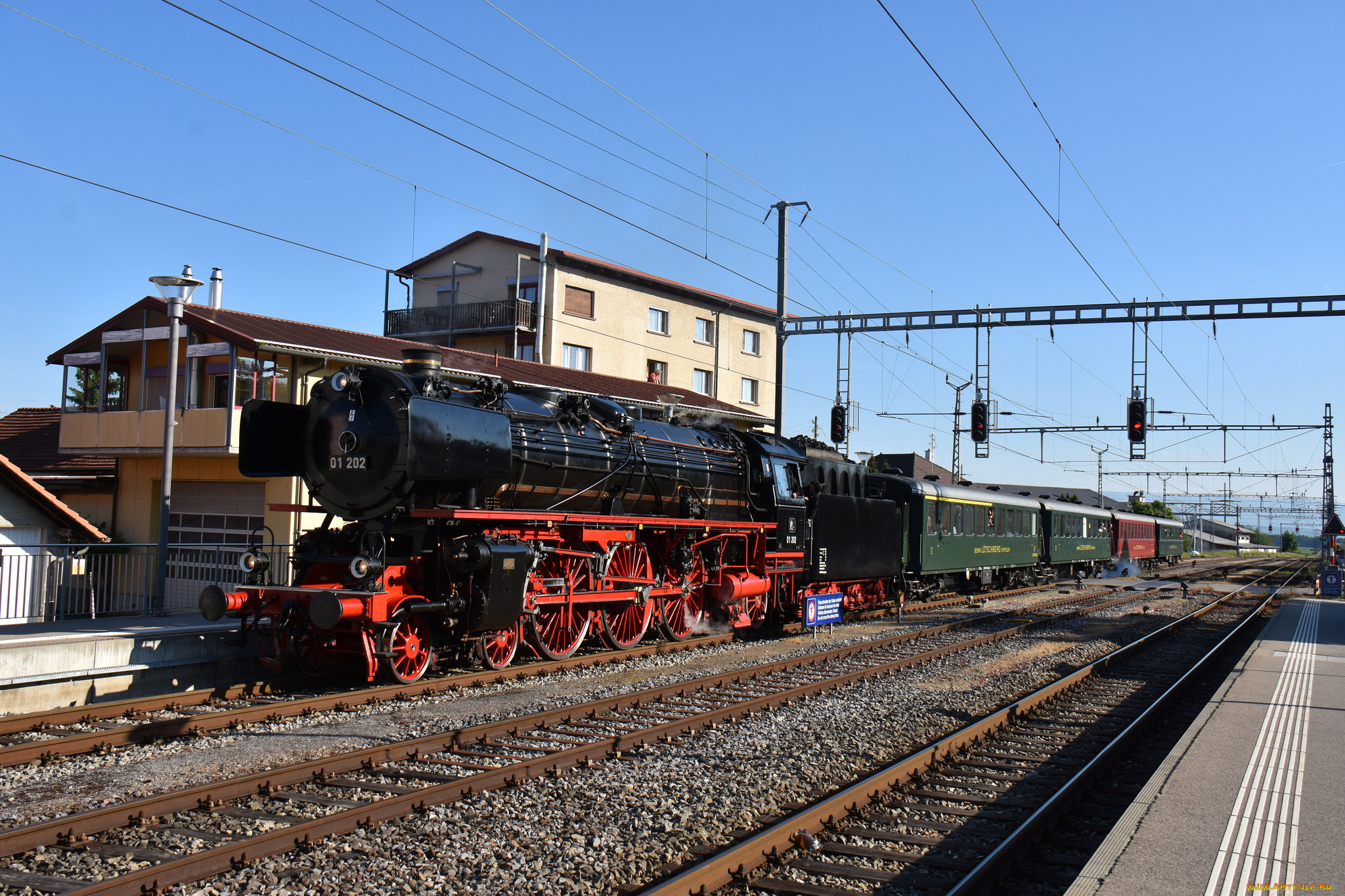 техника, паровозы, паровоз, рельсы