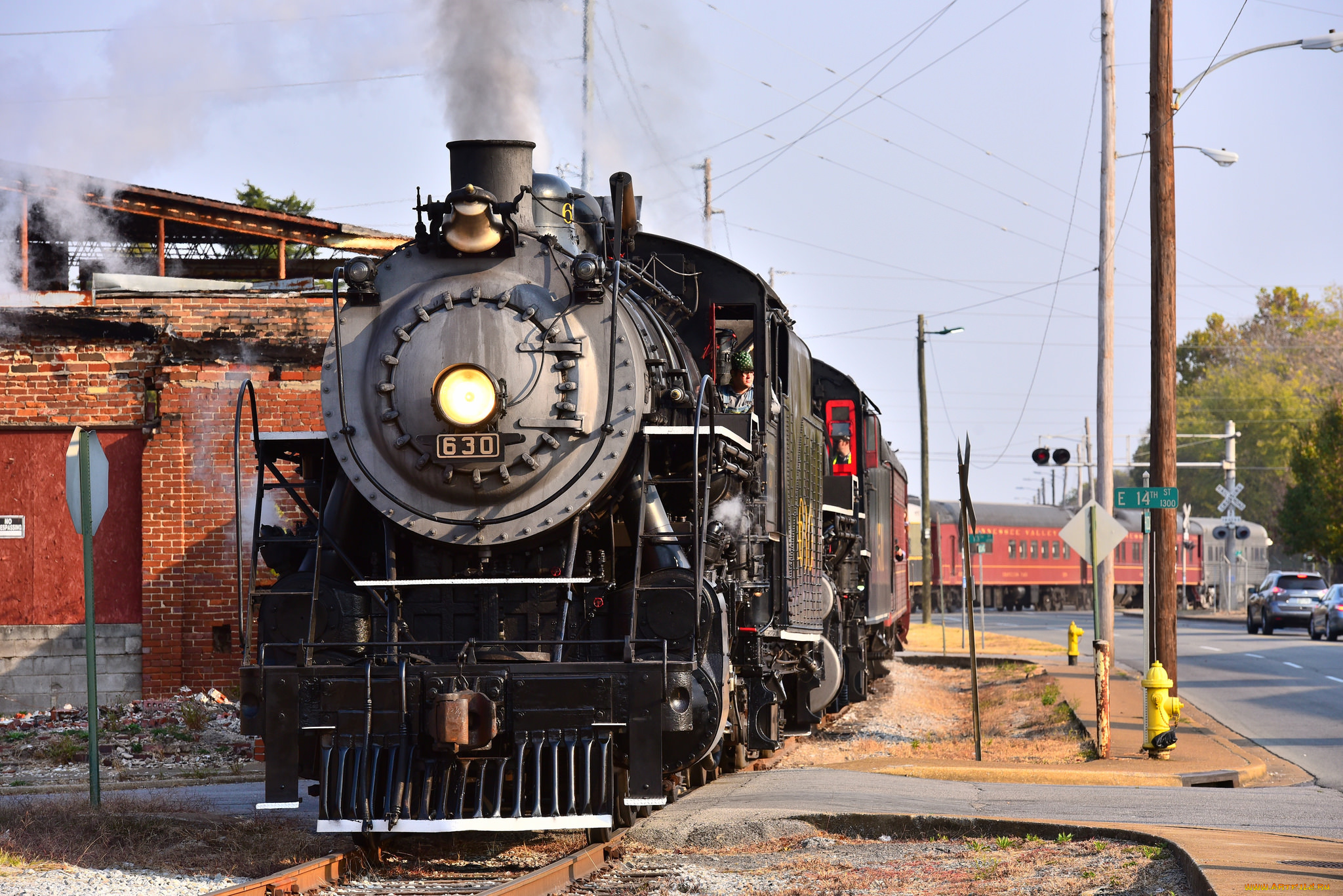 техника, паровозы, паровоз, рельсы