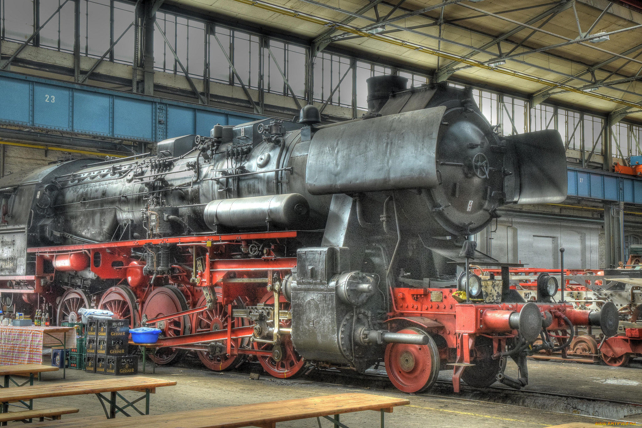 техника, паровозы, паровоз, рельсы