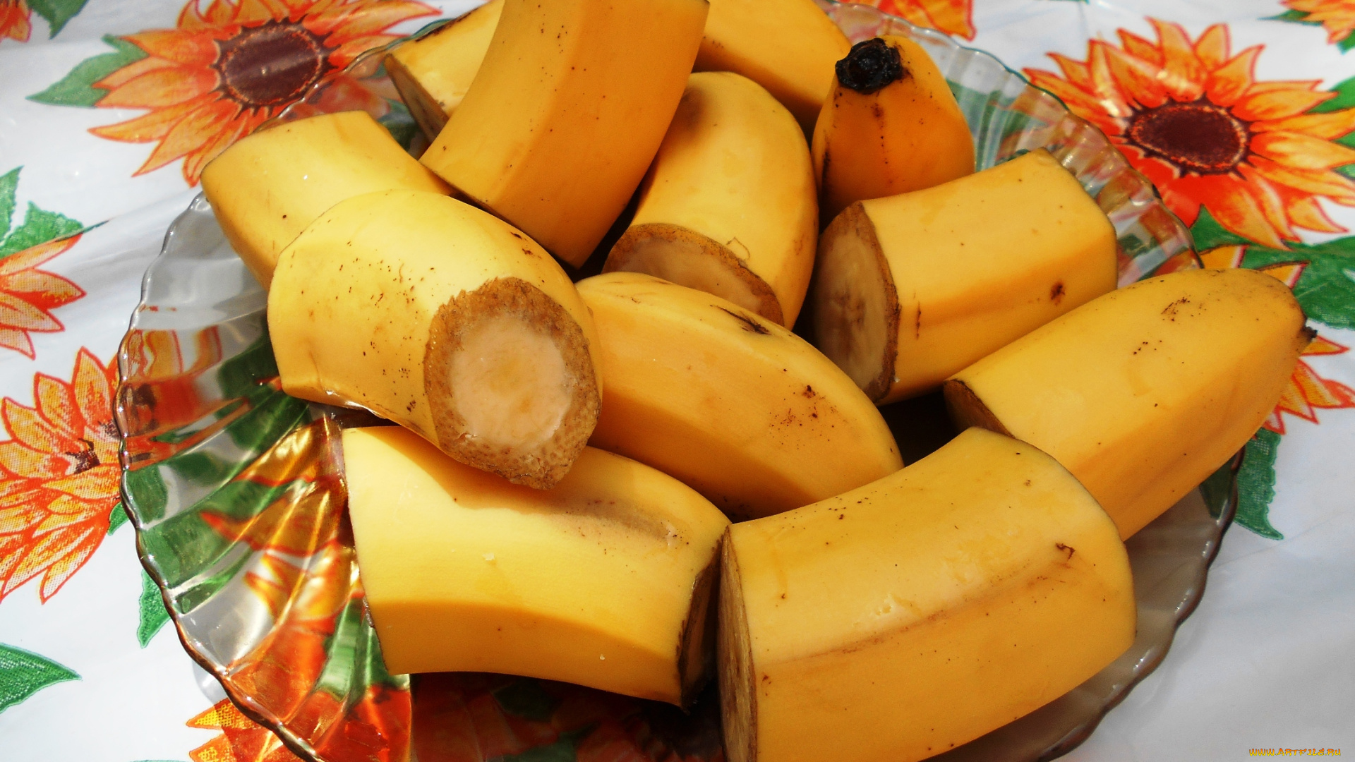 еда, бананы