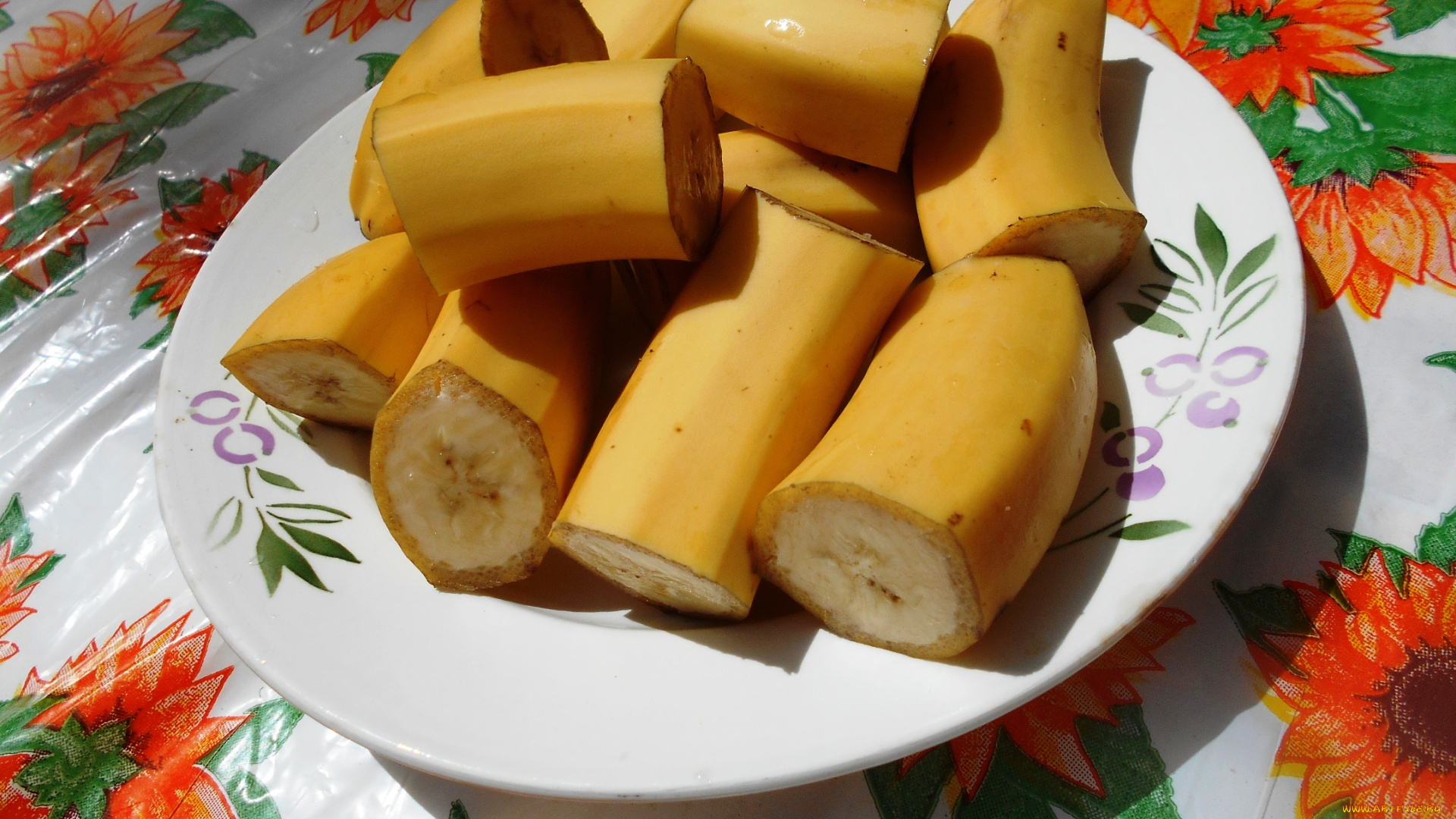 еда, бананы