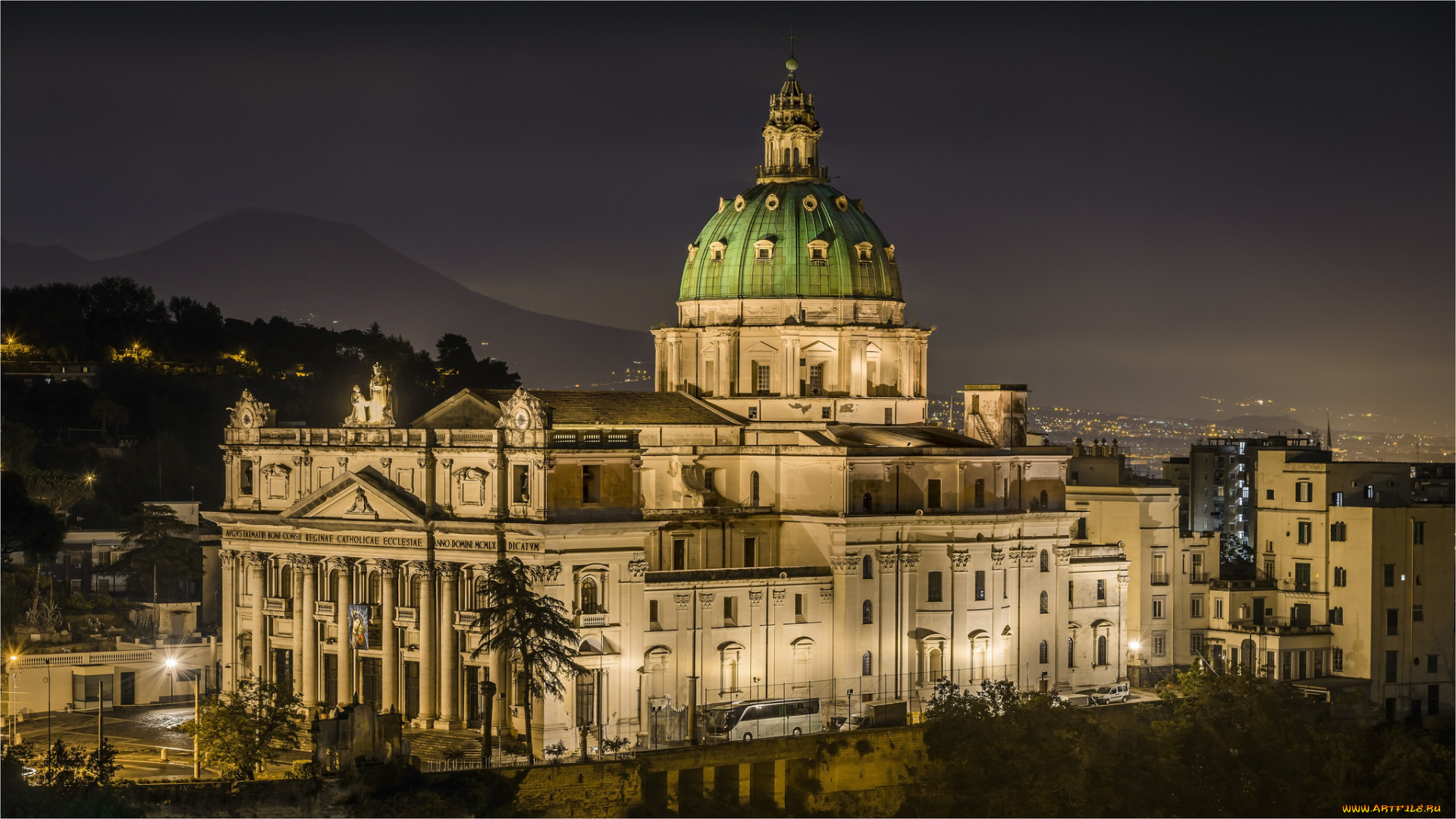 napoli, -, campania, города, -, католические, соборы, , костелы, , аббатства, простор