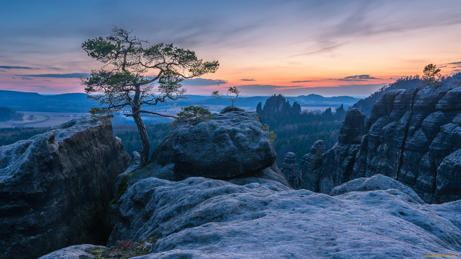 природа, горы, простор