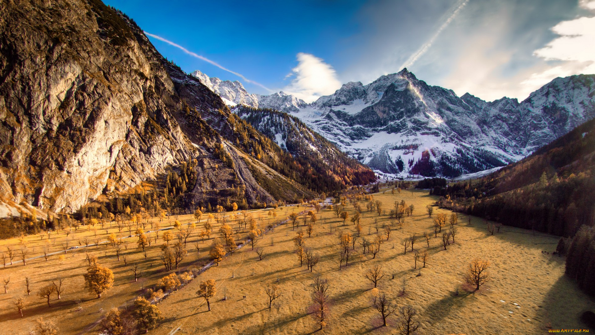 природа, горы, простор