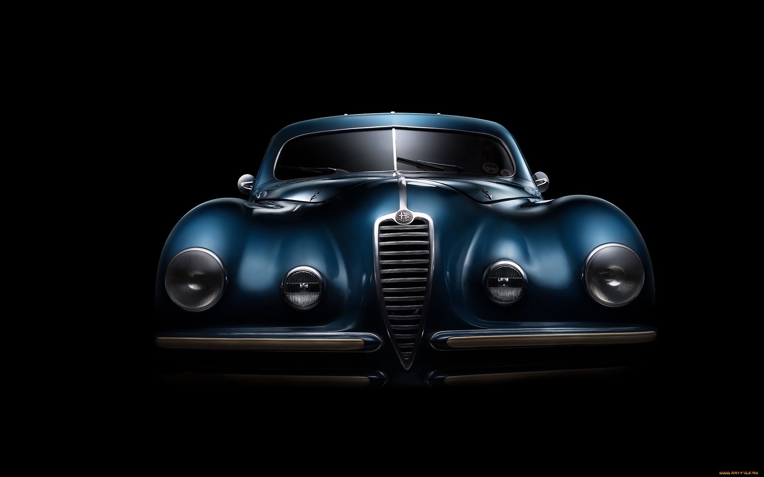 автомобили, alfa, romeo, темный, фон, alfa, romeo, berlinetta