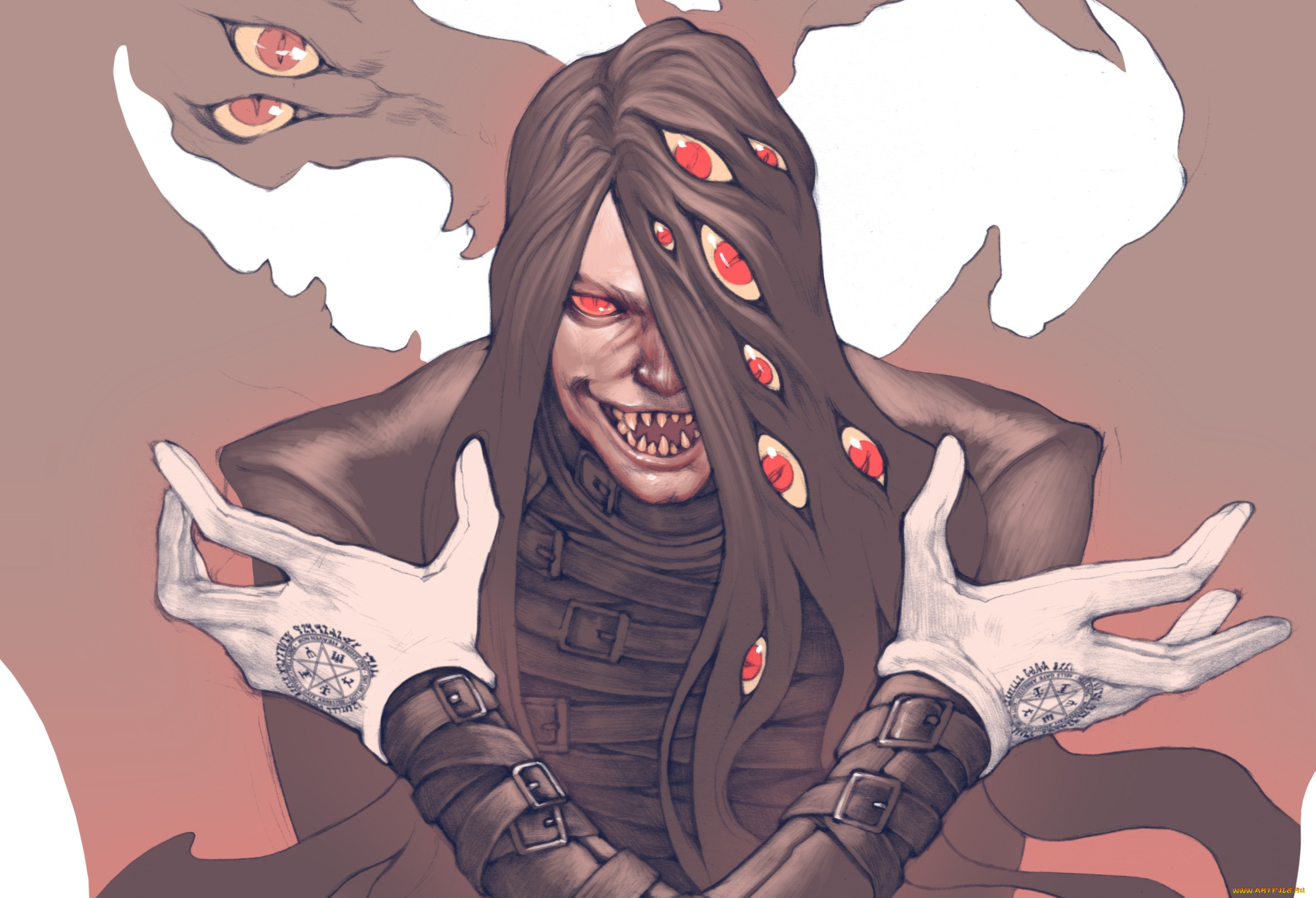 аниме, hellsing, alucard