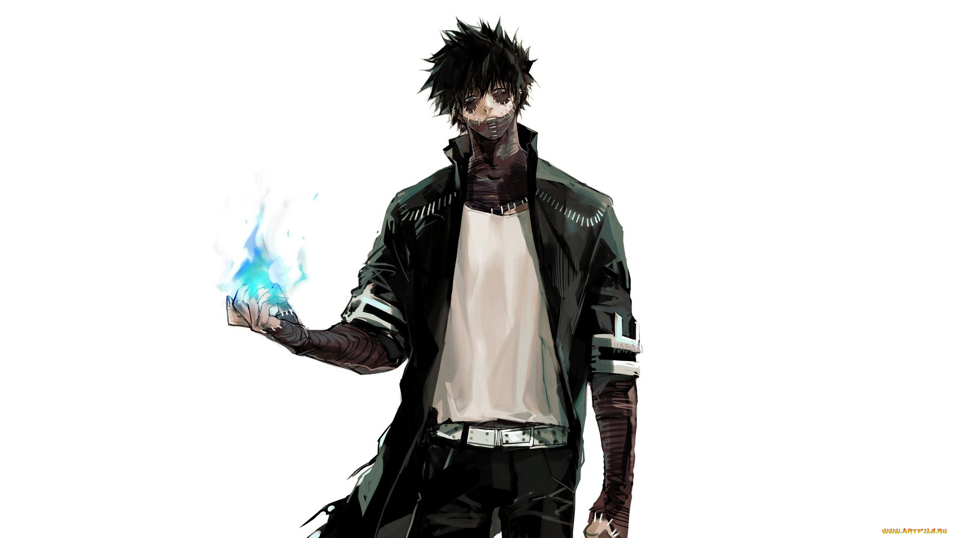 аниме, boku, no, hero, academia, dabi
