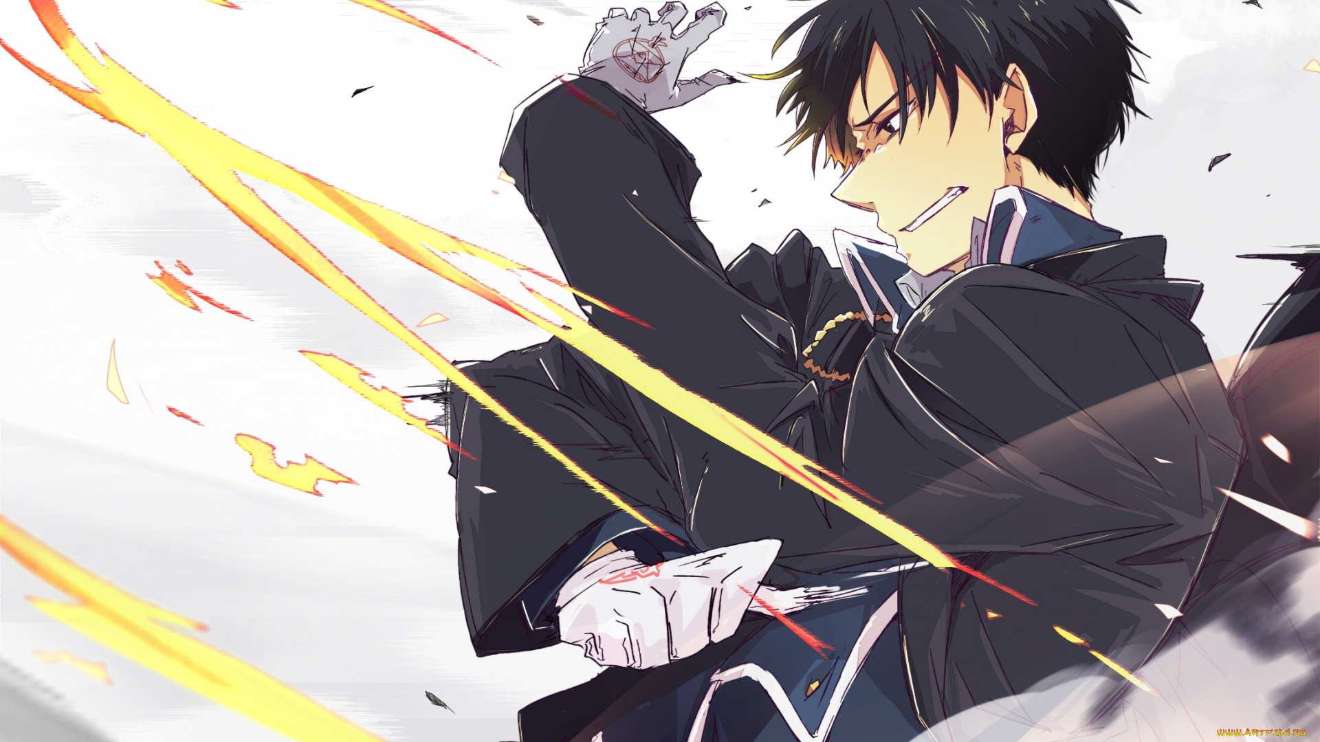 аниме, fullmetal, alchemist, стальной, алхимик