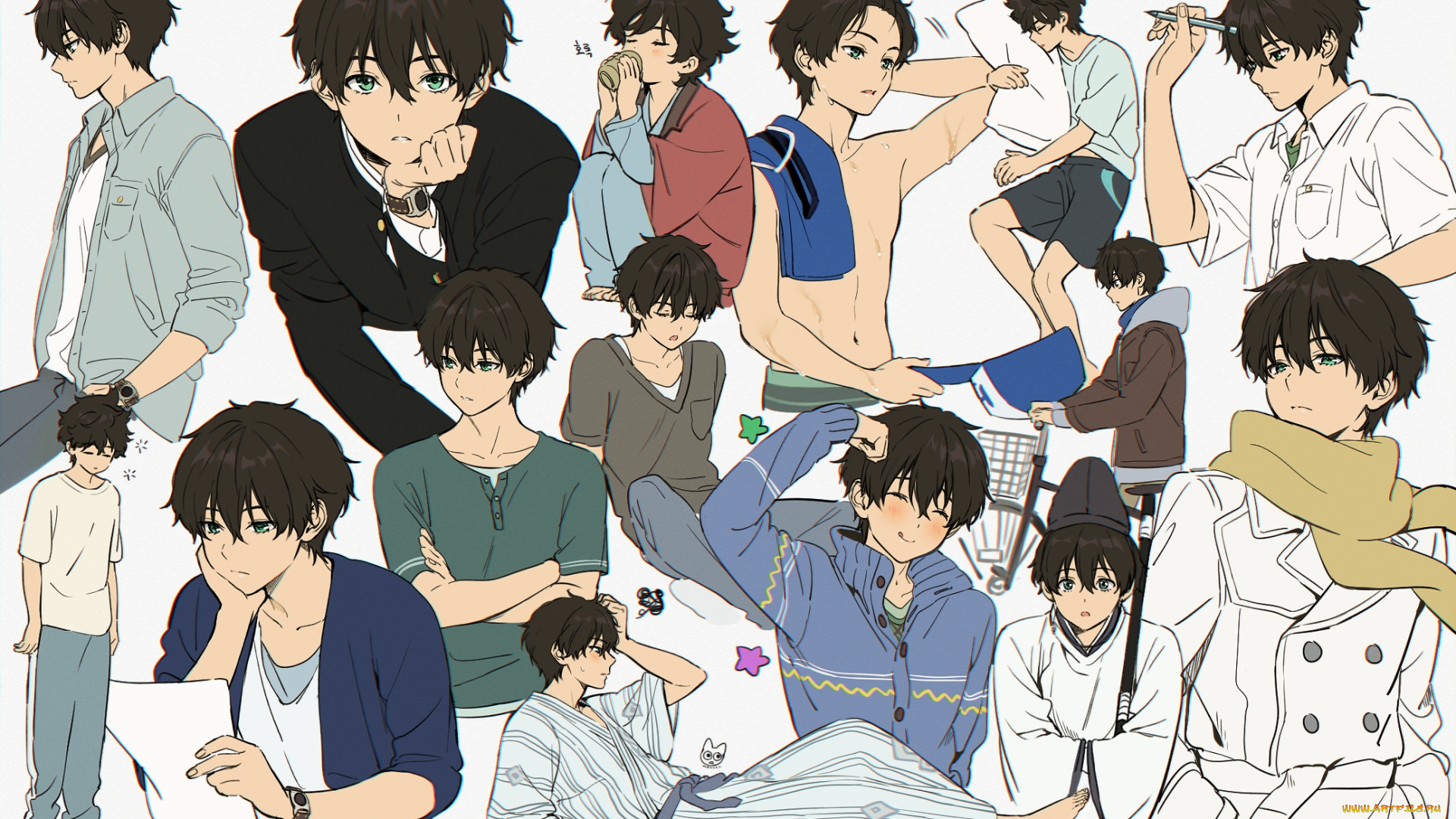 аниме, hyouka, хьёука