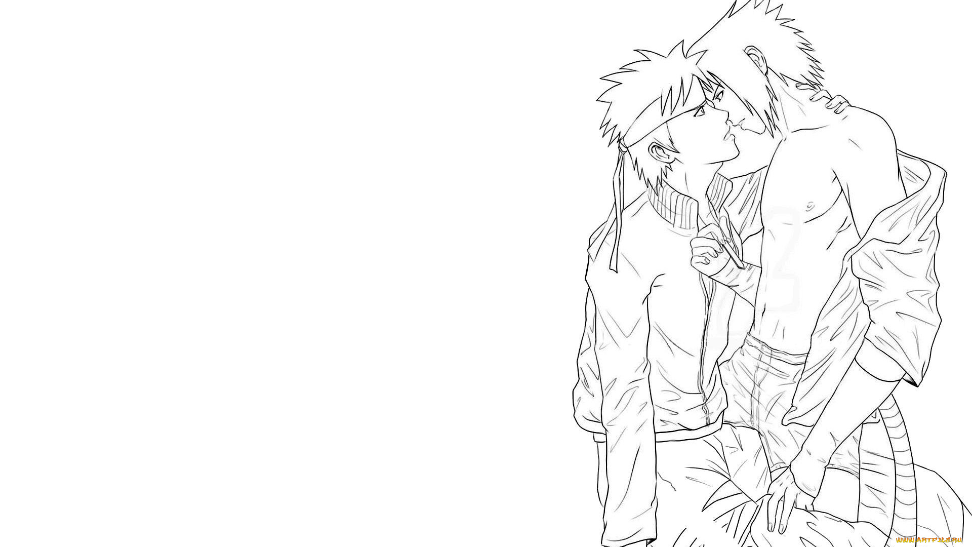 аниме, naruto, наруто, узумаки, саске, учиха