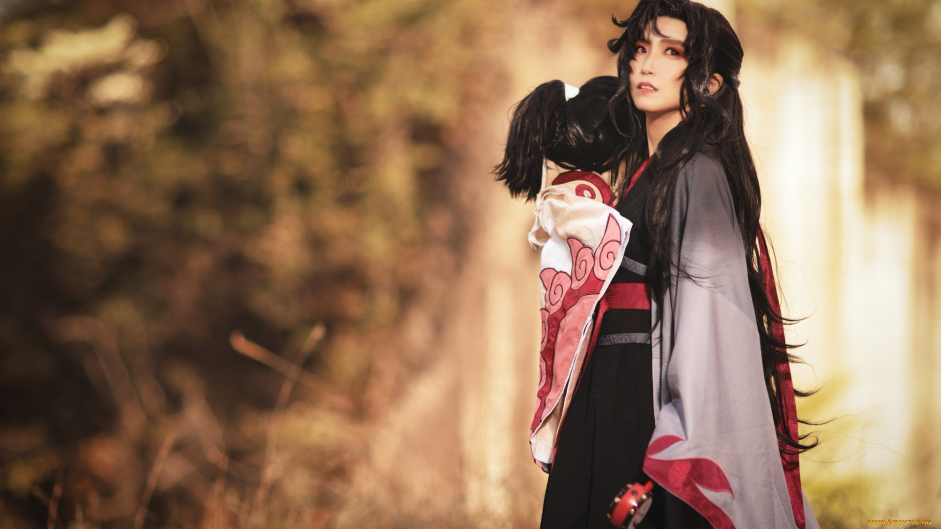 мужчины, -, креатив, , косплей, вэй, усянь, ребенок, костюм