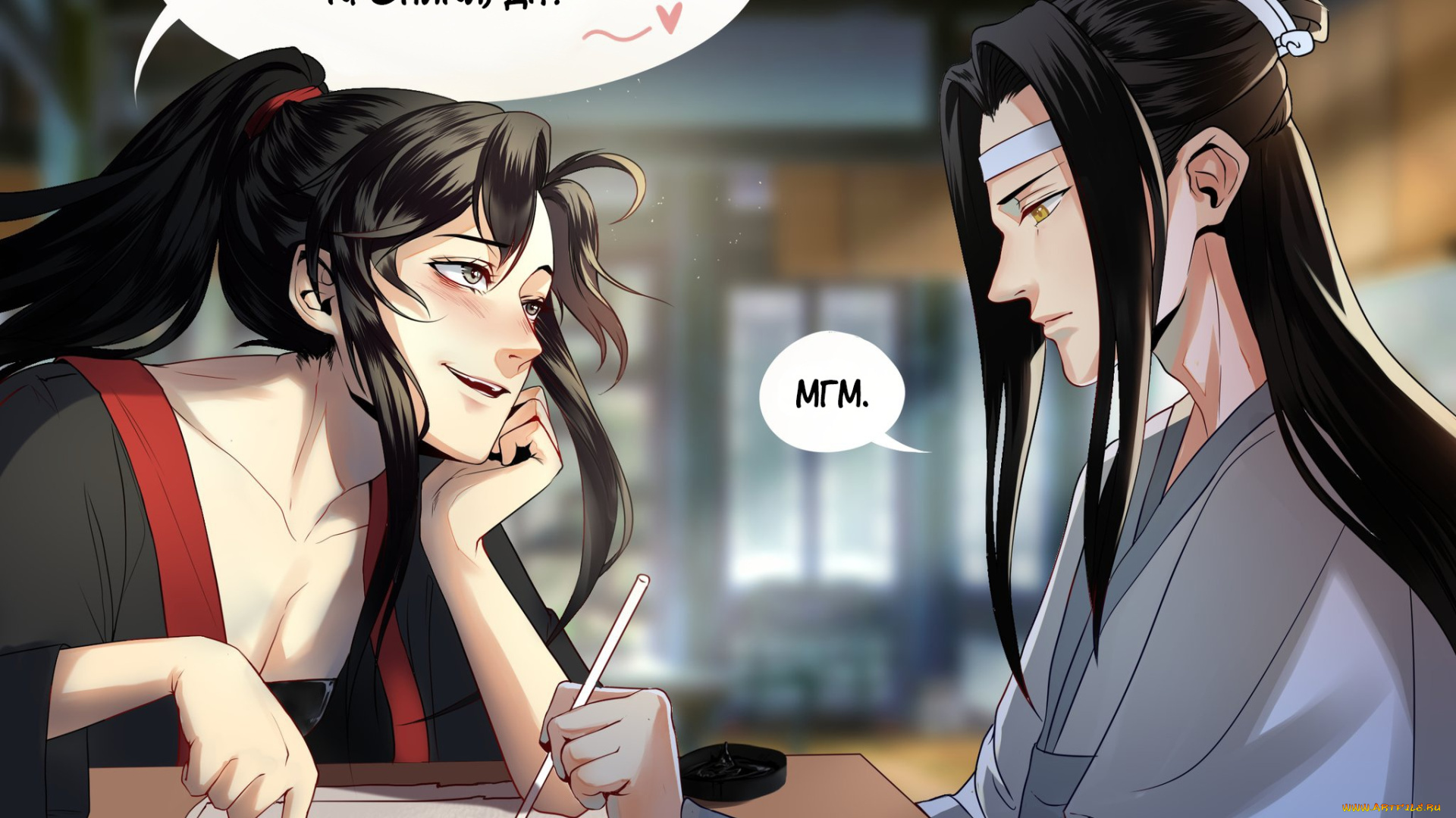 рисованное, кино, , мультфильмы, вэй, усянь, лань, ванцзы