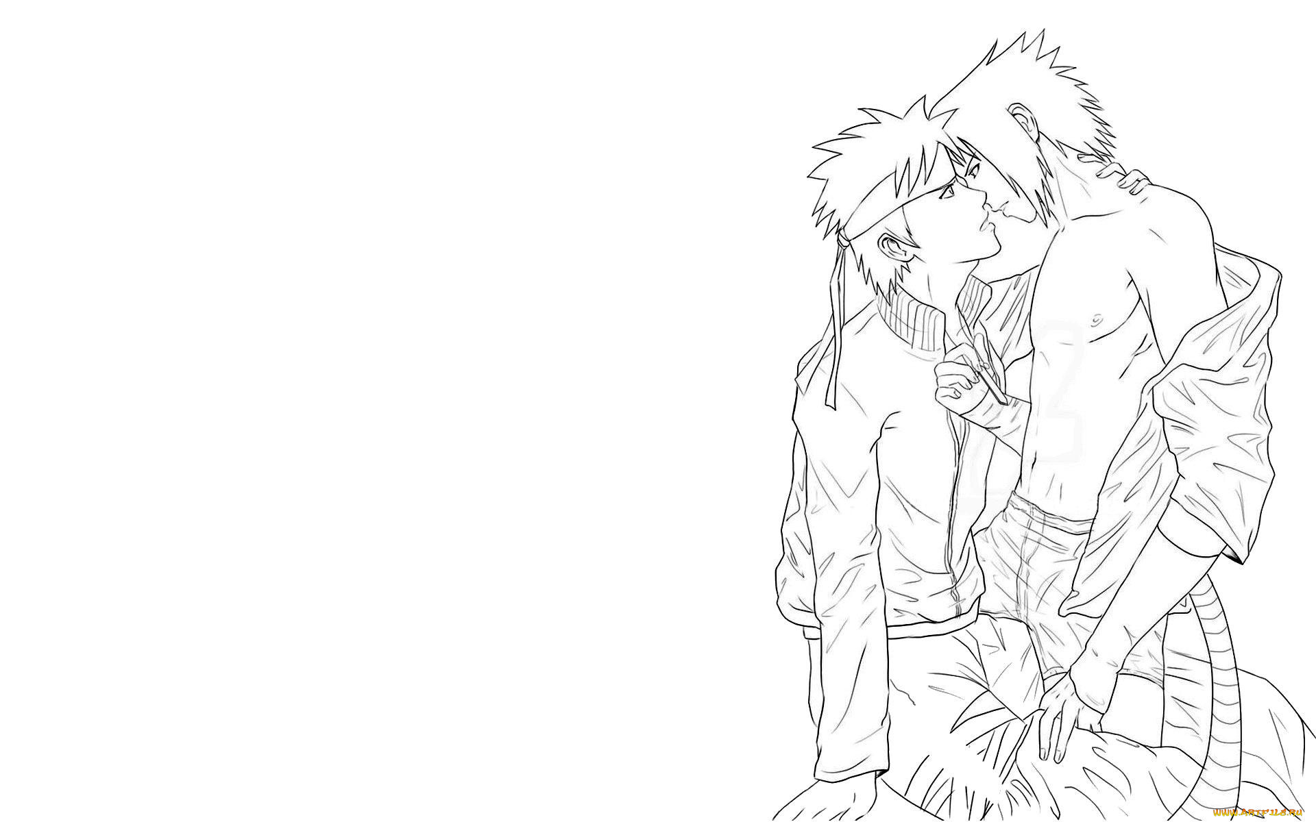 аниме, naruto, наруто, узумаки, саске, учиха