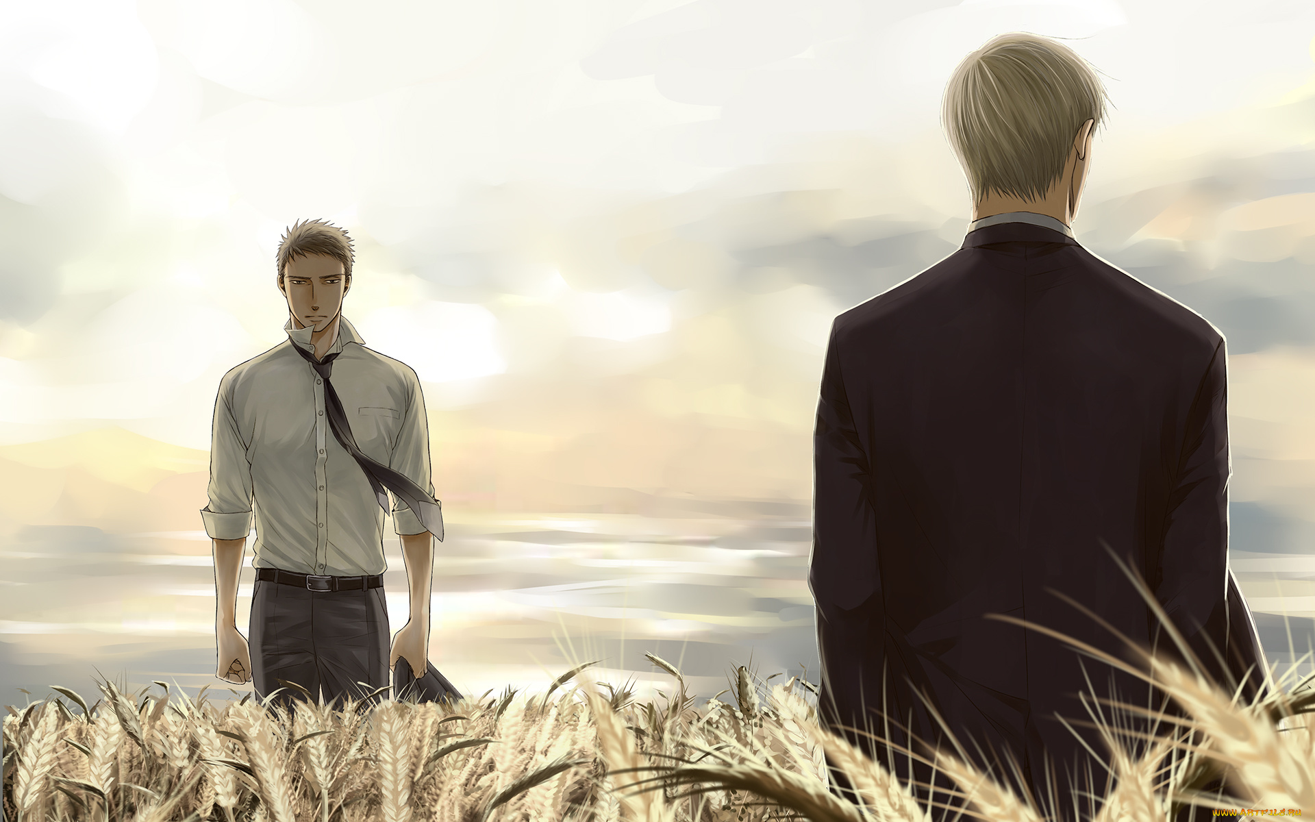 аниме, twittering, birds, never, fly, twittering, birds, never, fly