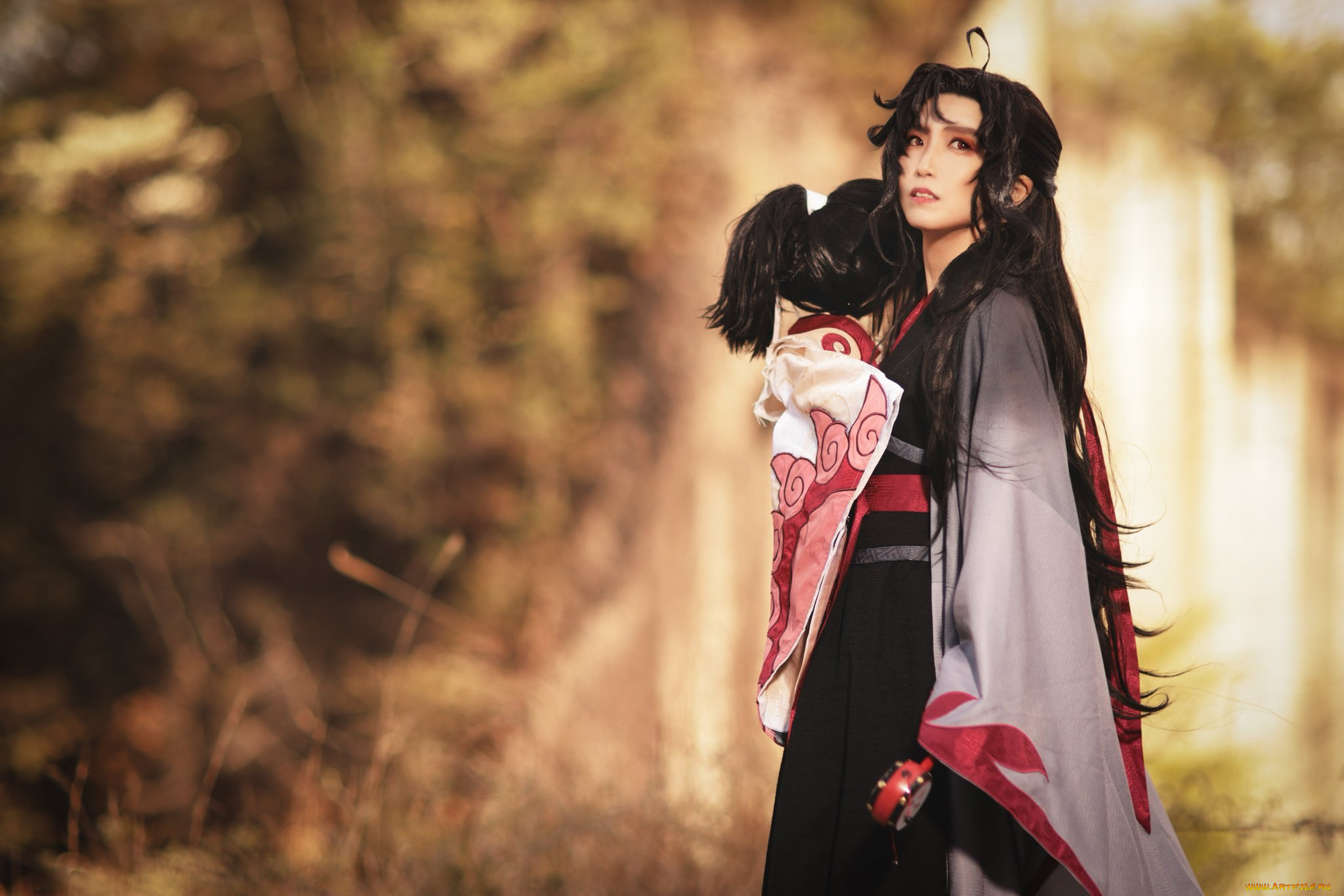 мужчины, -, креатив, , косплей, вэй, усянь, ребенок, костюм