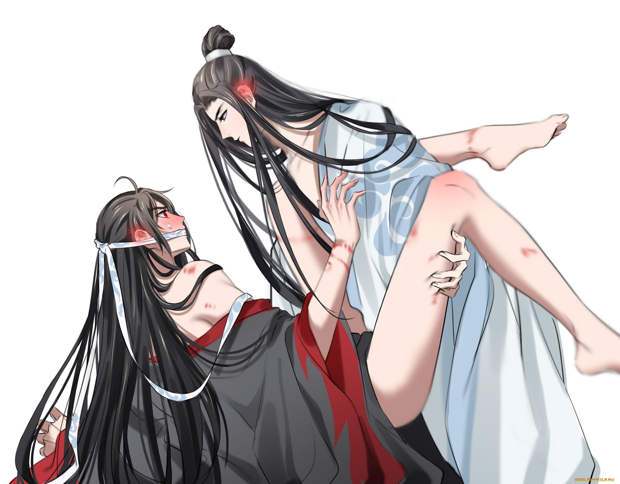 аниме, mo, dao, zu, shi, вэй, усянь, лань, ванцзы