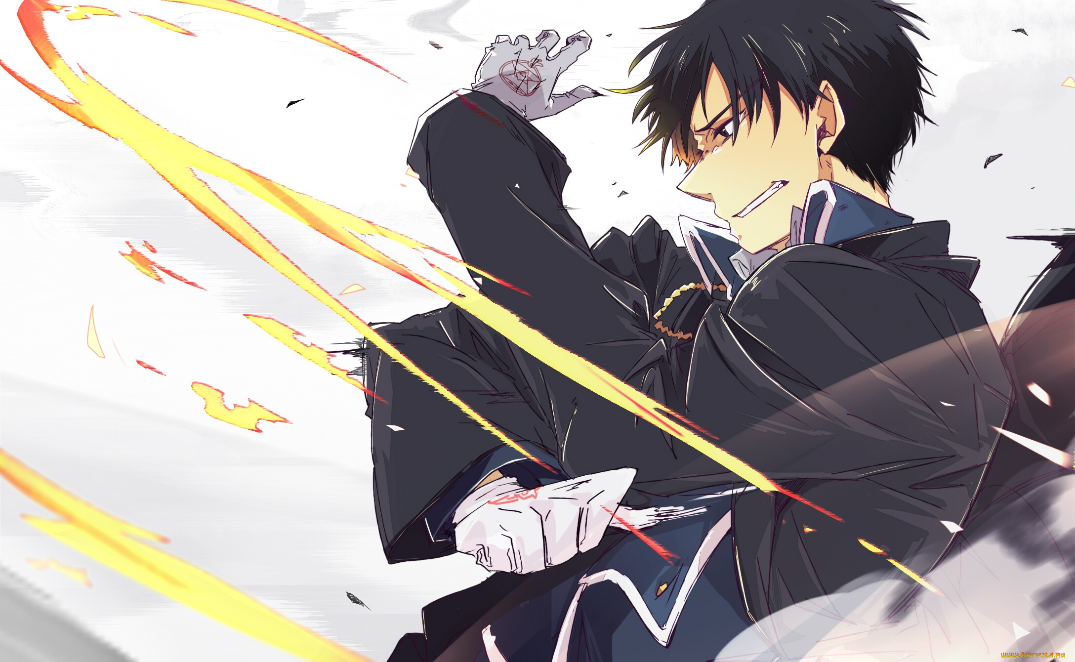 аниме, fullmetal, alchemist, стальной, алхимик