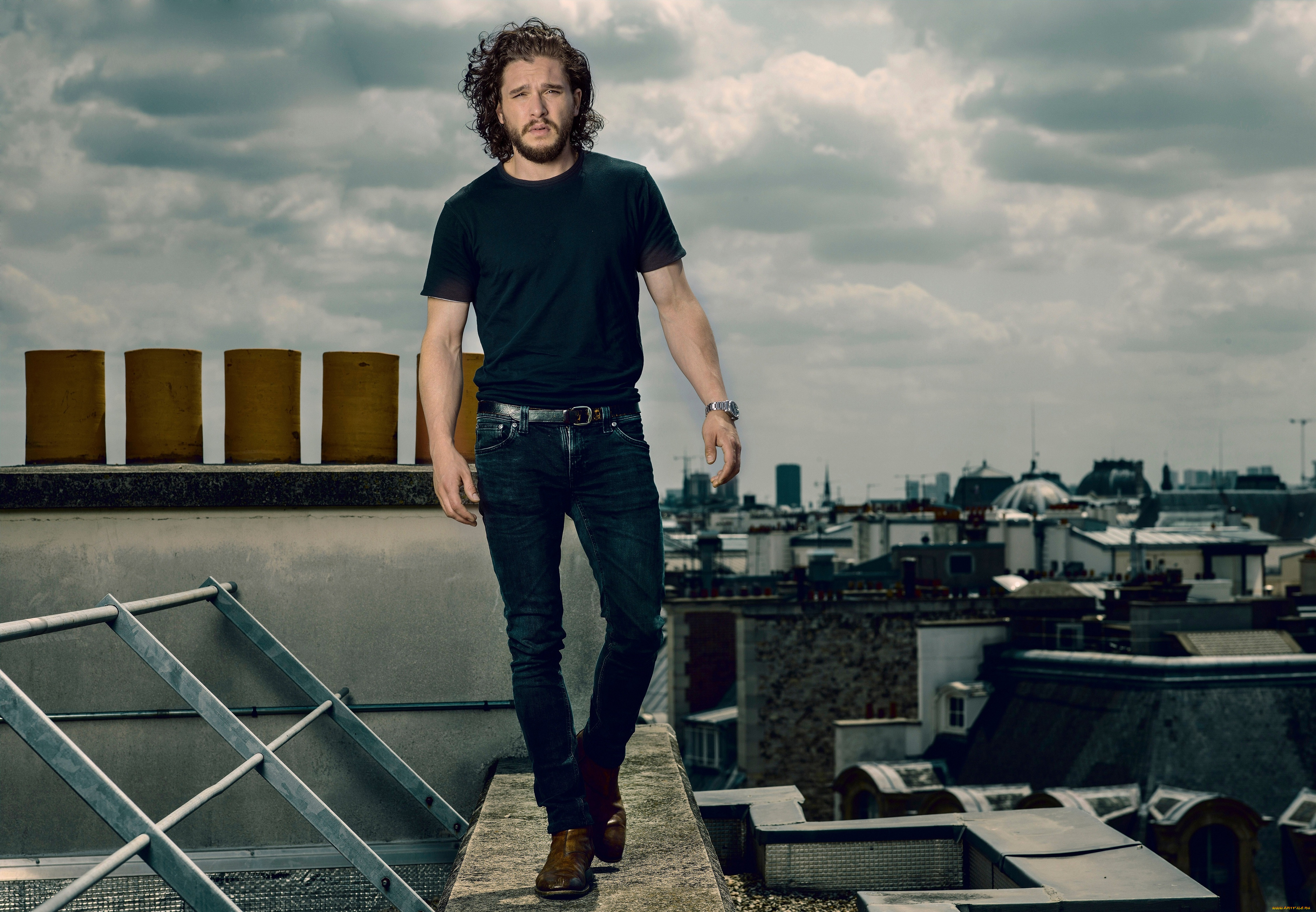 мужчины, kit, harington, kit, harington