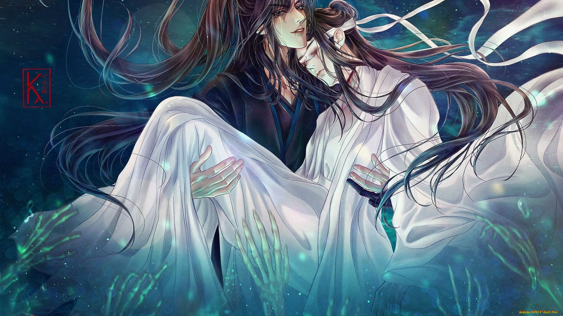 аниме, mo, dao, zu, shi, сяо, синчень, сюэ, ян, призраки