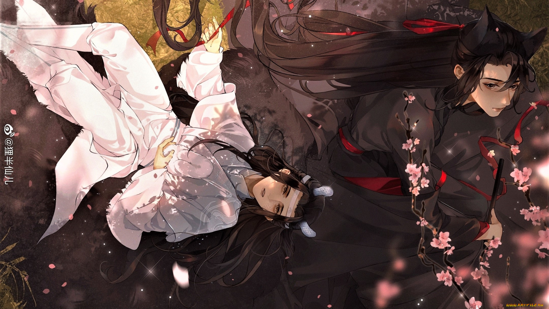 аниме, mo, dao, zu, shi, вэй, усянь, лань, ванцзи, лис, дракон