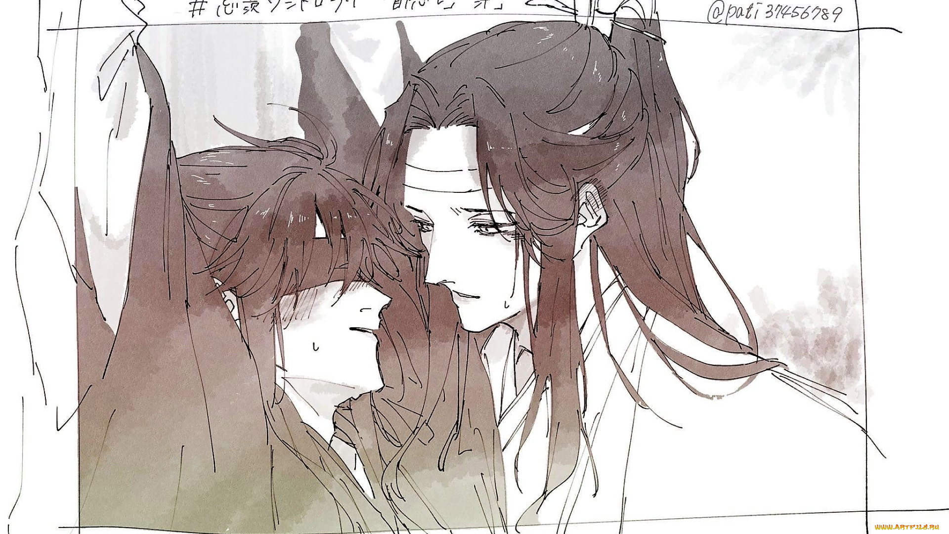 аниме, mo, dao, zu, shi, вэй, усянь, лань, ванцзы