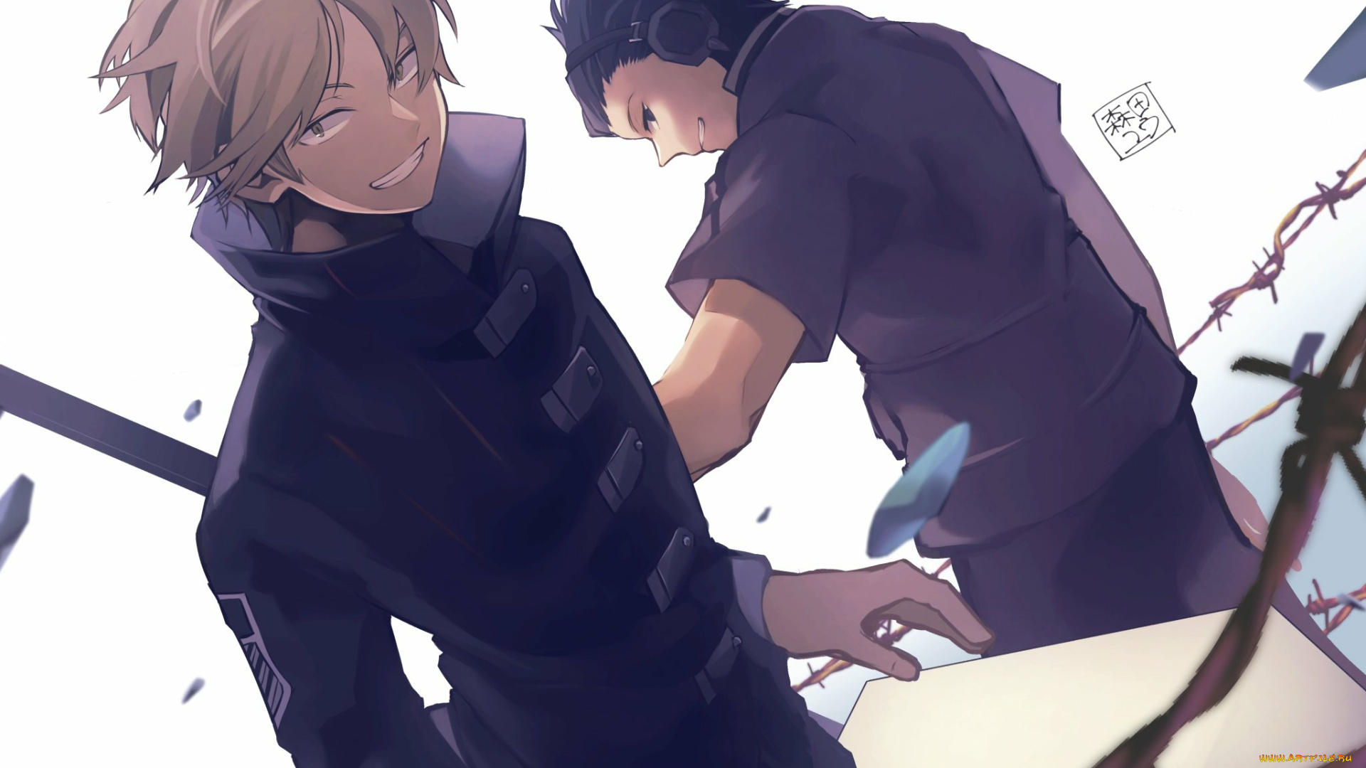 аниме, world, trigger, world, trigger